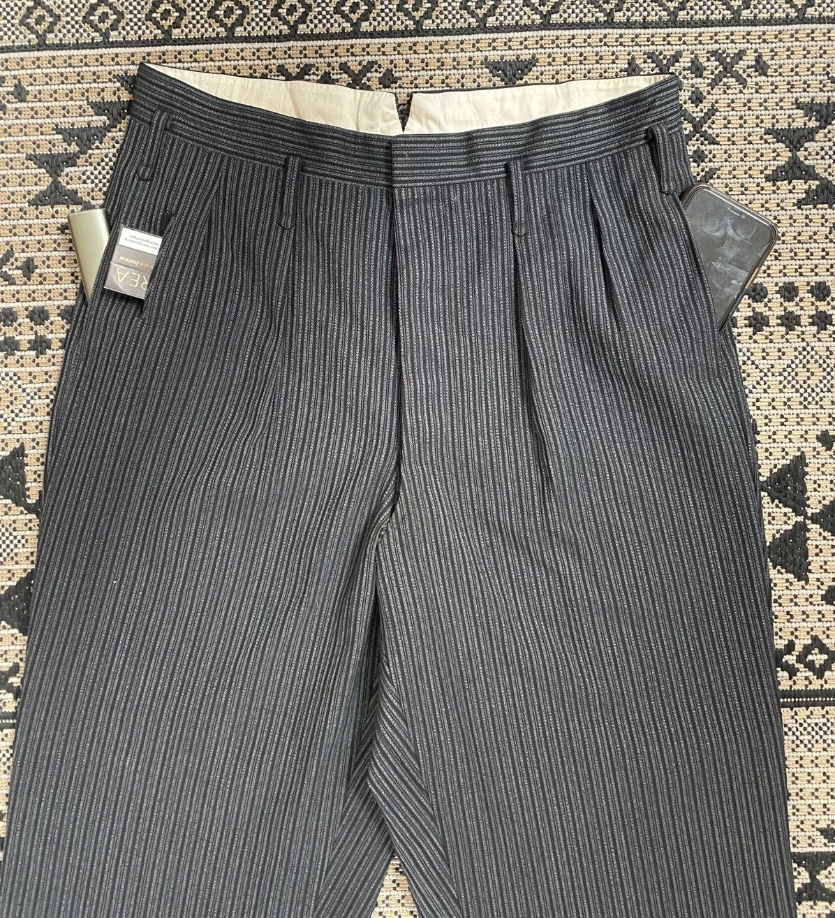 John Alexander Skelton Last drop! Pleated Pinstripe John Skelton inspire Size US 34 / EU 50 - 3 Thumbnail
