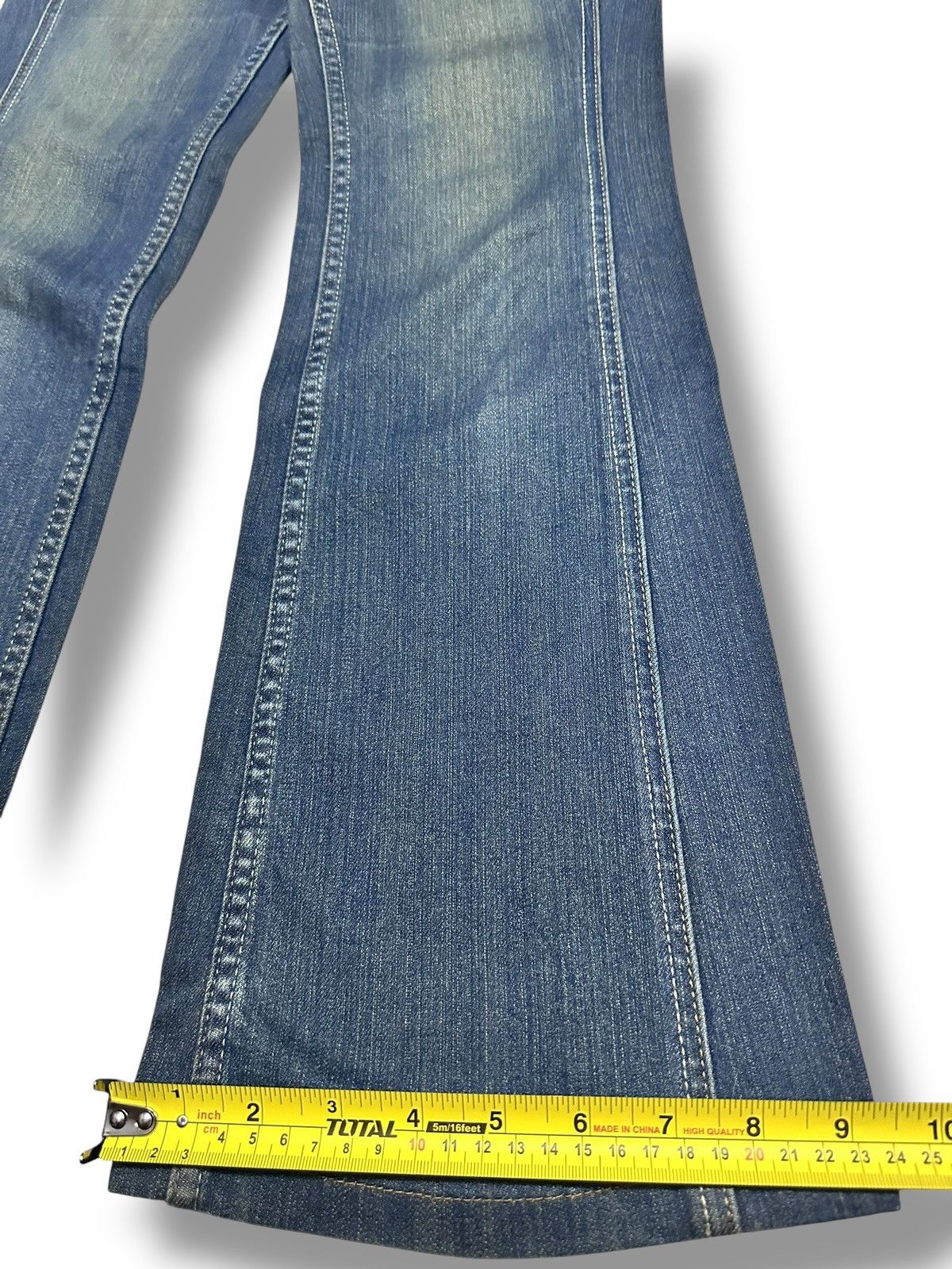 Japanese Brand Japan Jeans With Bootcut Wideleg Style and Faded Wash Size US 28 / EU 44 - 10 Thumbnail
