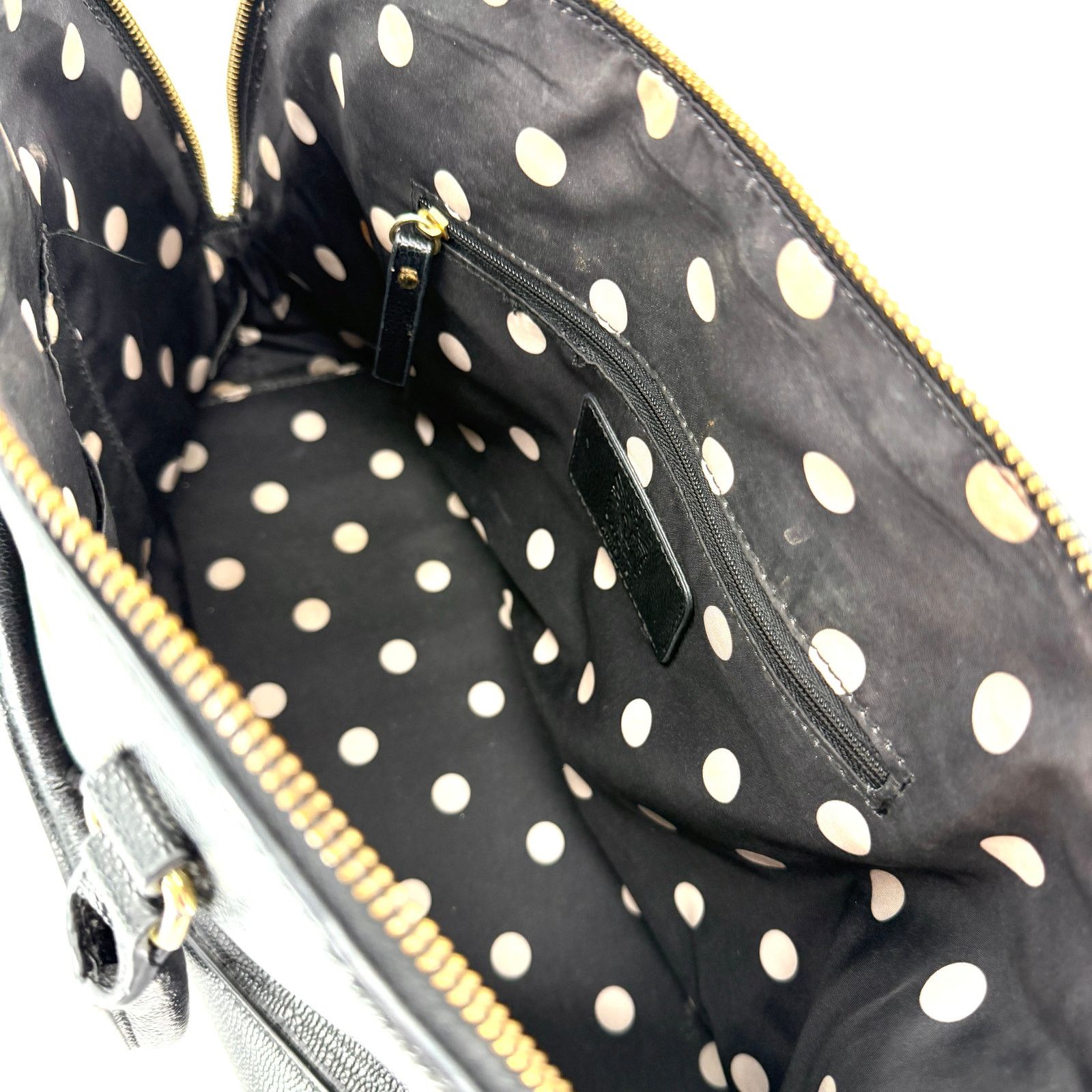 Anne Klein Vintage Y2K Black Structured Top Handle Doctor Bag Size ONE SIZE - 6 Thumbnail