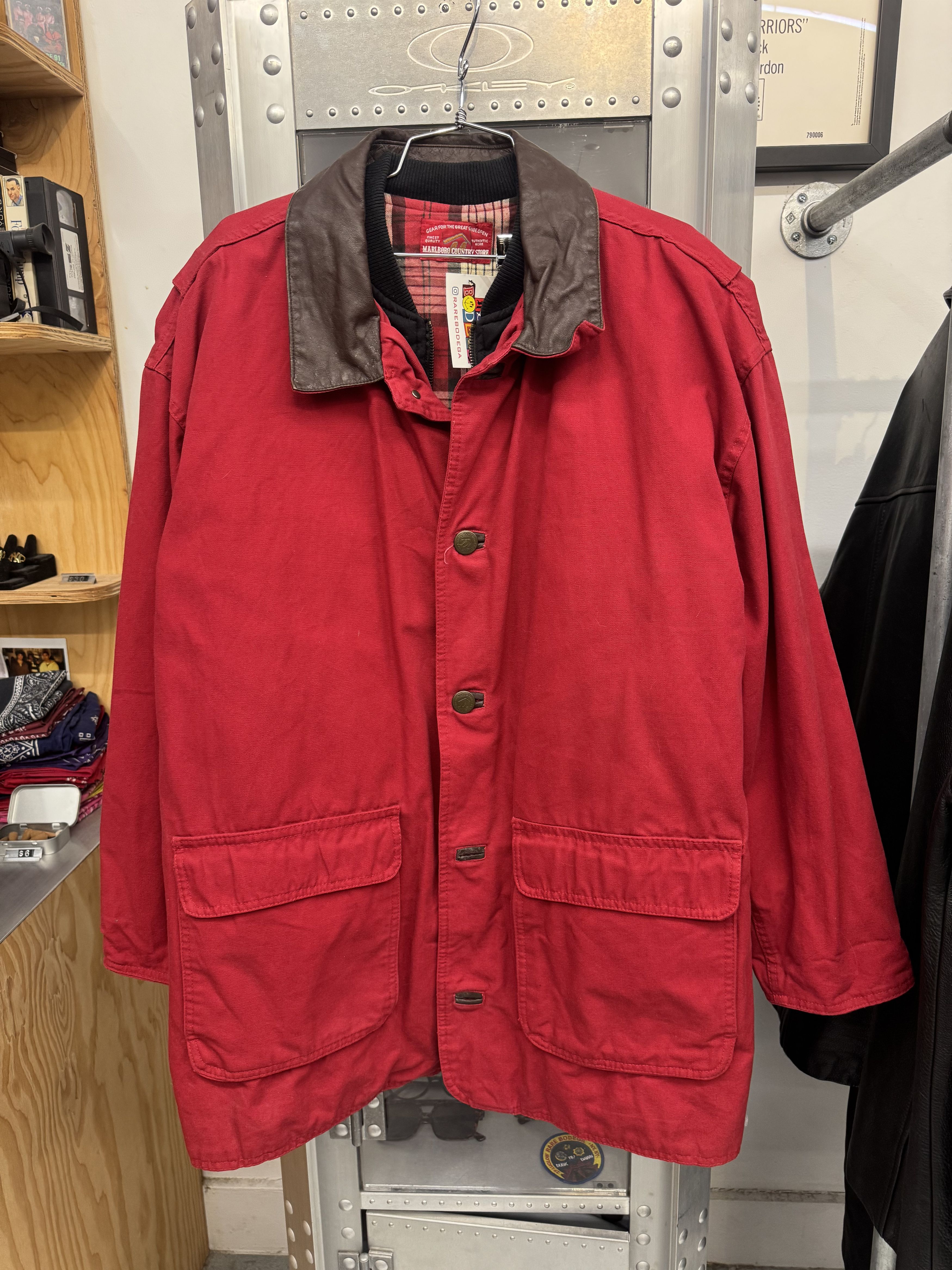 Marlboro Vintage Utility Jacket Size US L / EU 52-54 / 3 - 1 Thumbnail