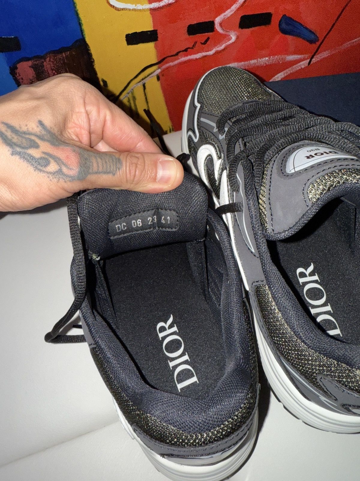 Dior Dior b30 sneakers Size US 8 / EU 41 - 10 Thumbnail