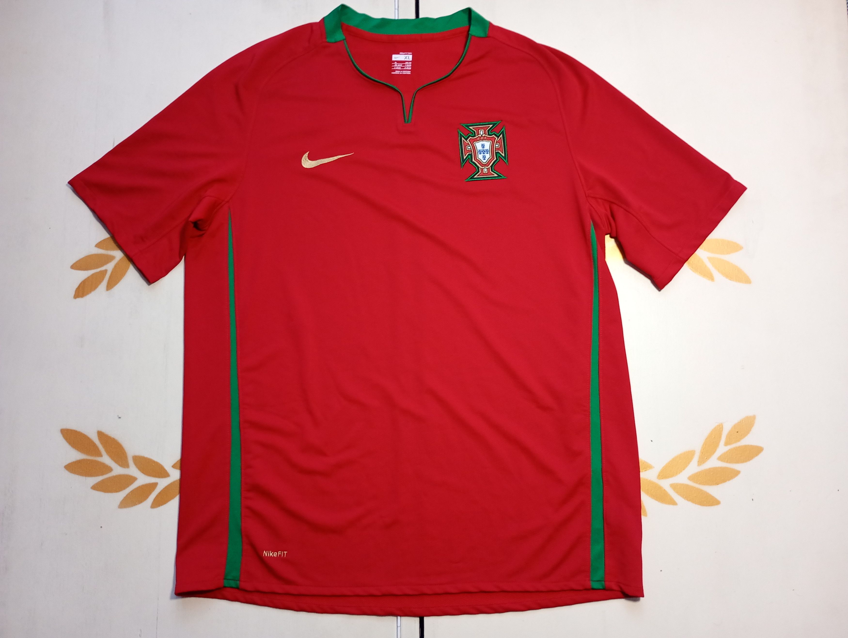 Nike Nike Portugal Jersey 2008-2010 Size US XL / EU 56 / 4 - 2 Thumbnail