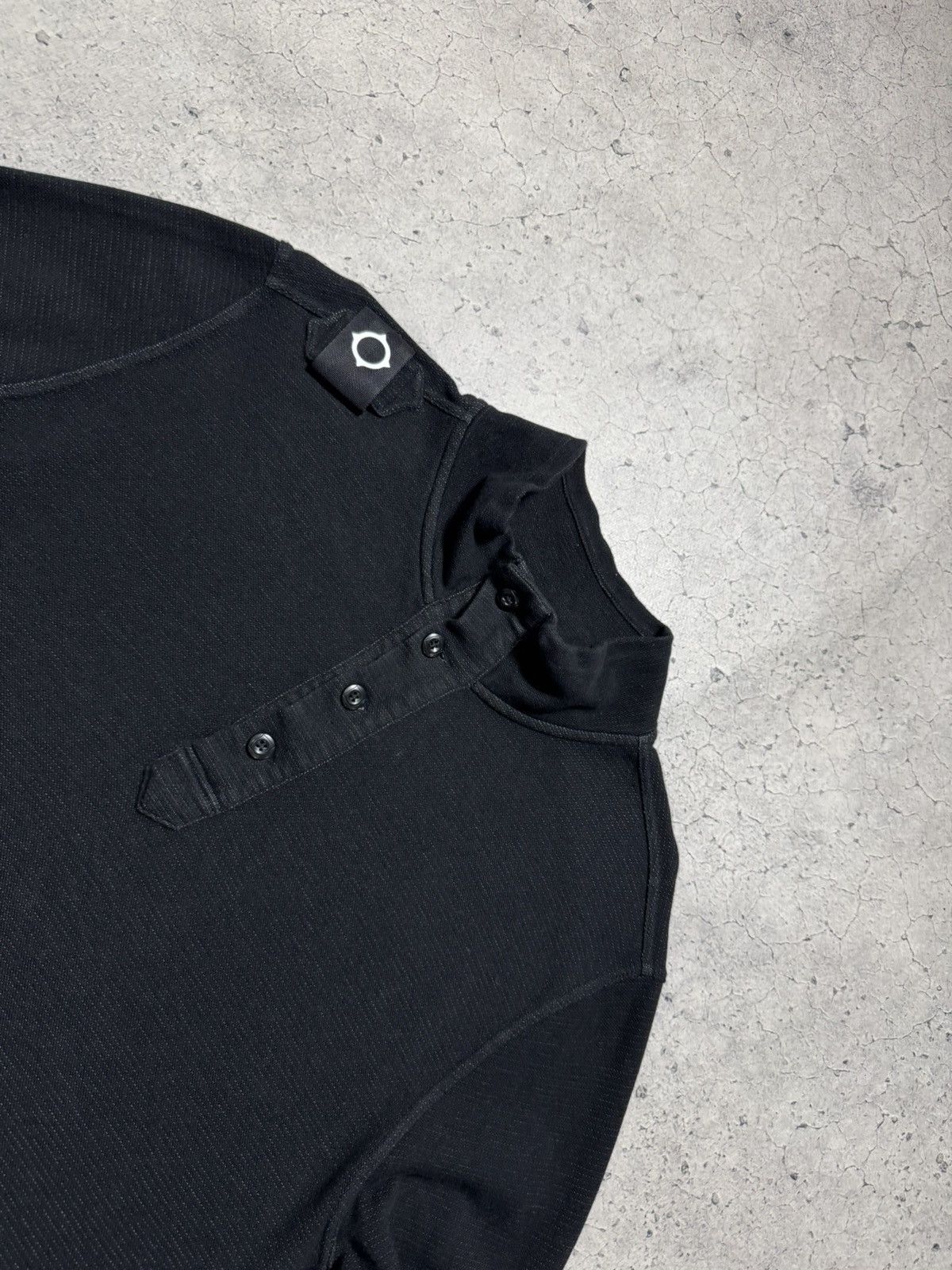 MA.STRUM MA.STRUM 1/4 Sweatshirt Black Casual Size XL Size US XL / EU 56 / 4 - 4 Thumbnail