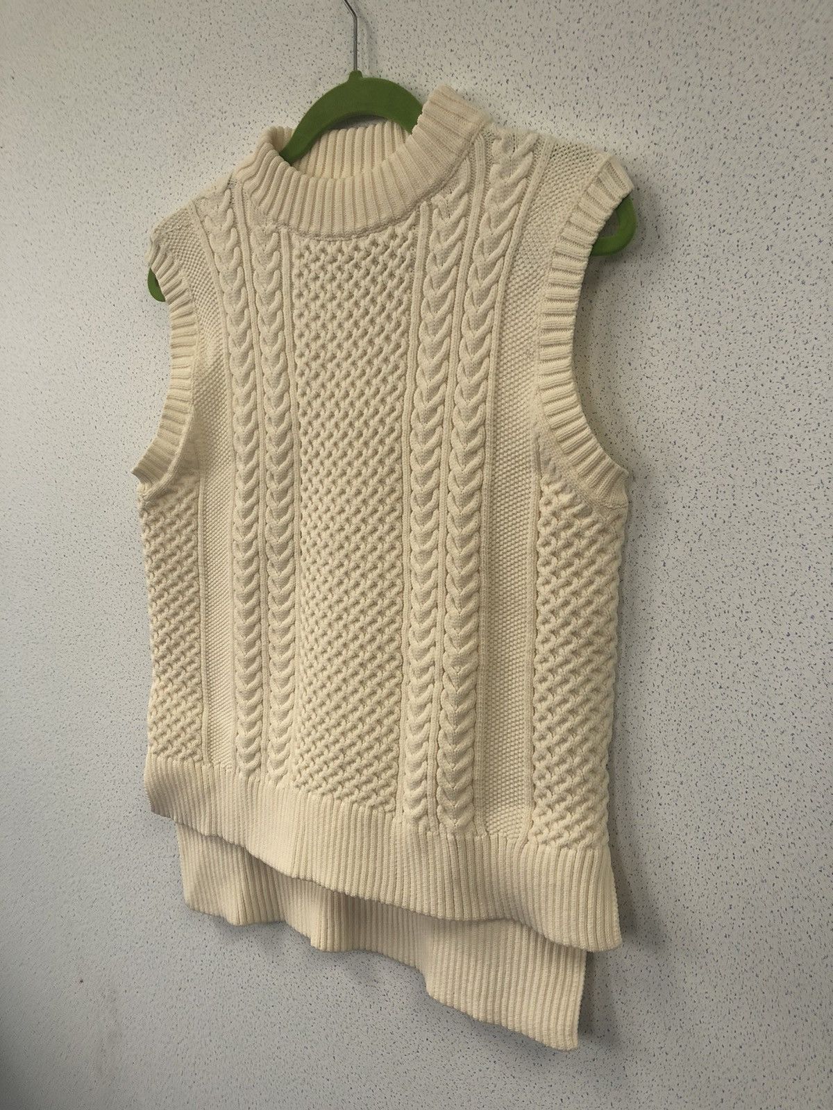 Aran Isles Knitwear Vintage Fila Cable Knit Vest – White Lane Edition Size US M / EU 48-50 / 2 - 4 Thumbnail