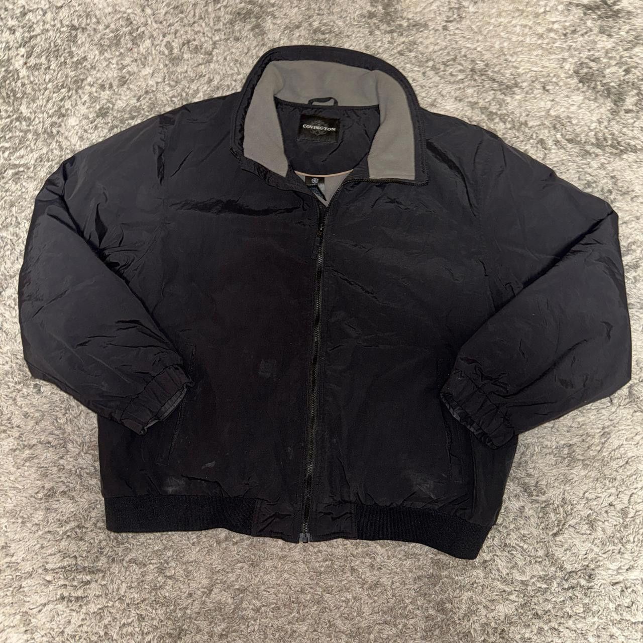 Designer Men's Black Jacket Size US XL / EU 56 / 4 - 1 Thumbnail