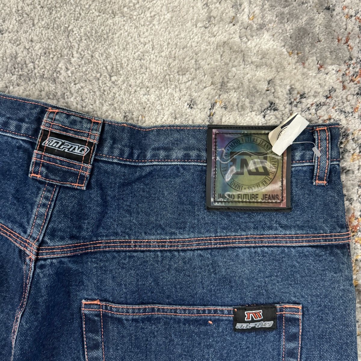 JNCO × Vintage Vintage Y2K JNCO style baggy wide leg shorts Size US 40 / EU 56 - 3 Thumbnail