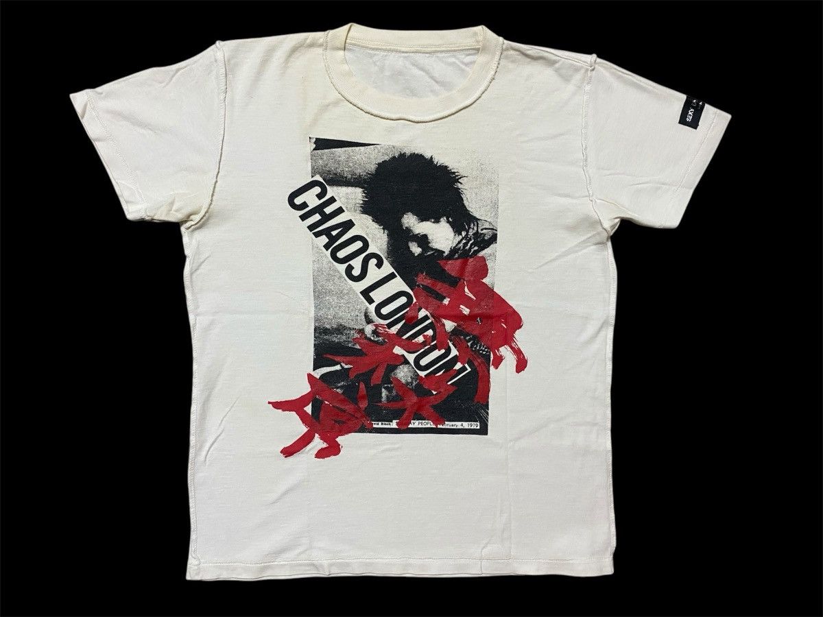 Japanese Brand × Vintage Vintage Sid Vicious Chaos London Tee by Sexy Dynamite London Size US XS / EU 42 / 0 - 1 Thumbnail