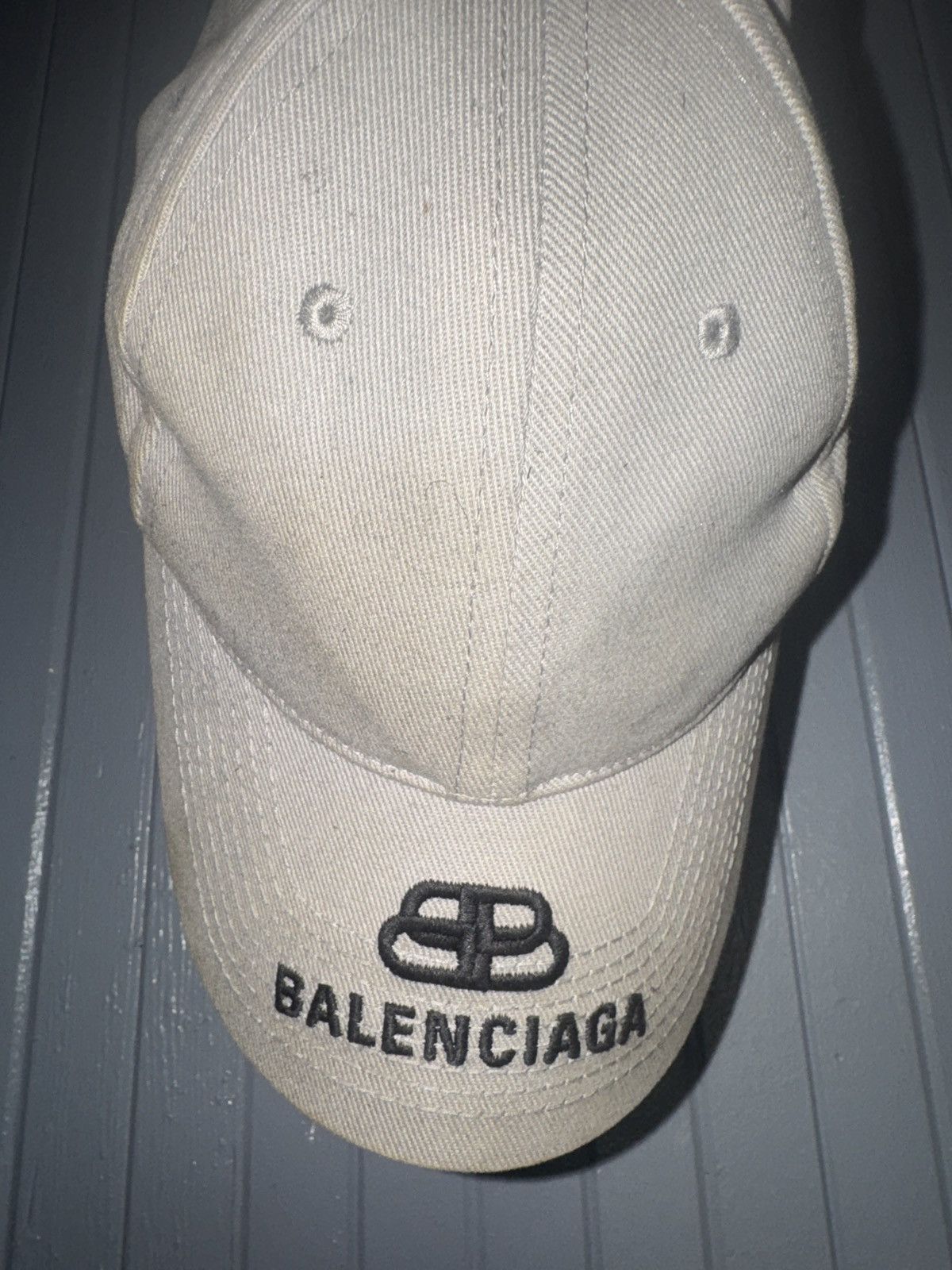 Balenciaga Balenciaga Grey Hat Size ONE SIZE - 11 Thumbnail