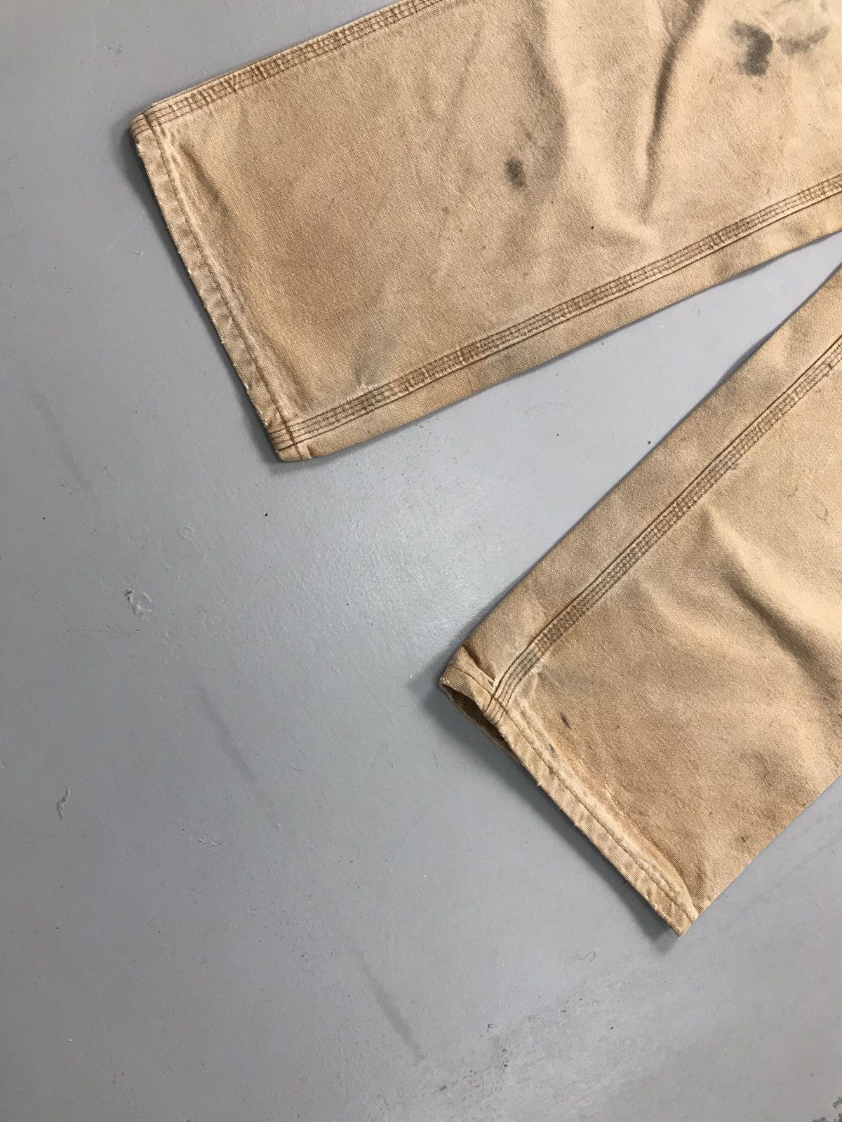 Carhartt Sun fade Vintage Carhartt B11 BRN carpenter denim Size US 34 / EU 50 - 4 Thumbnail