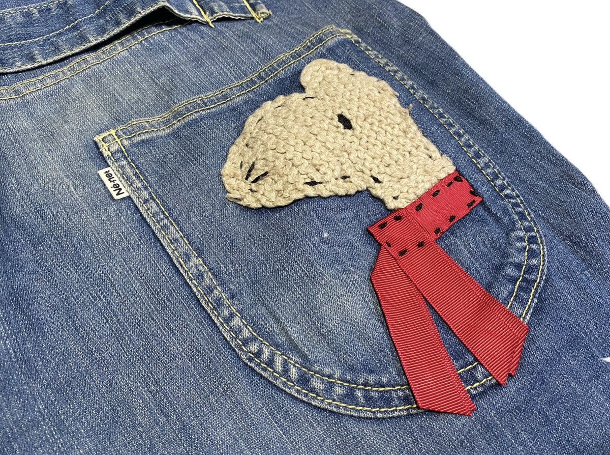 Issey Miyake 🔥Vintage Ne-net Baggy Denim By Issey Miyake Size US 32 / EU 48 - 4 Thumbnail