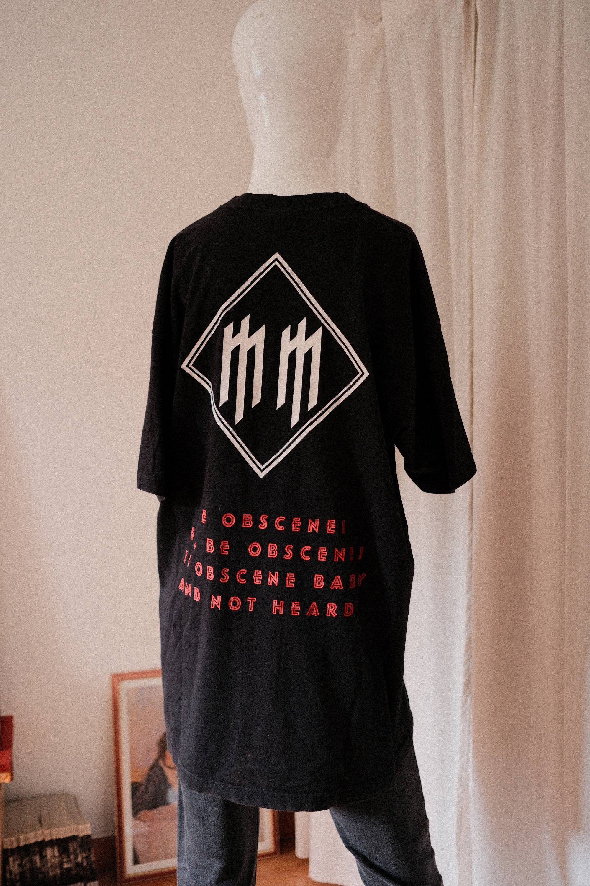 Band Tees Marilyn Manson Mobscene vintage 2000s Size US XL / EU 56 / 4 - 2 Thumbnail