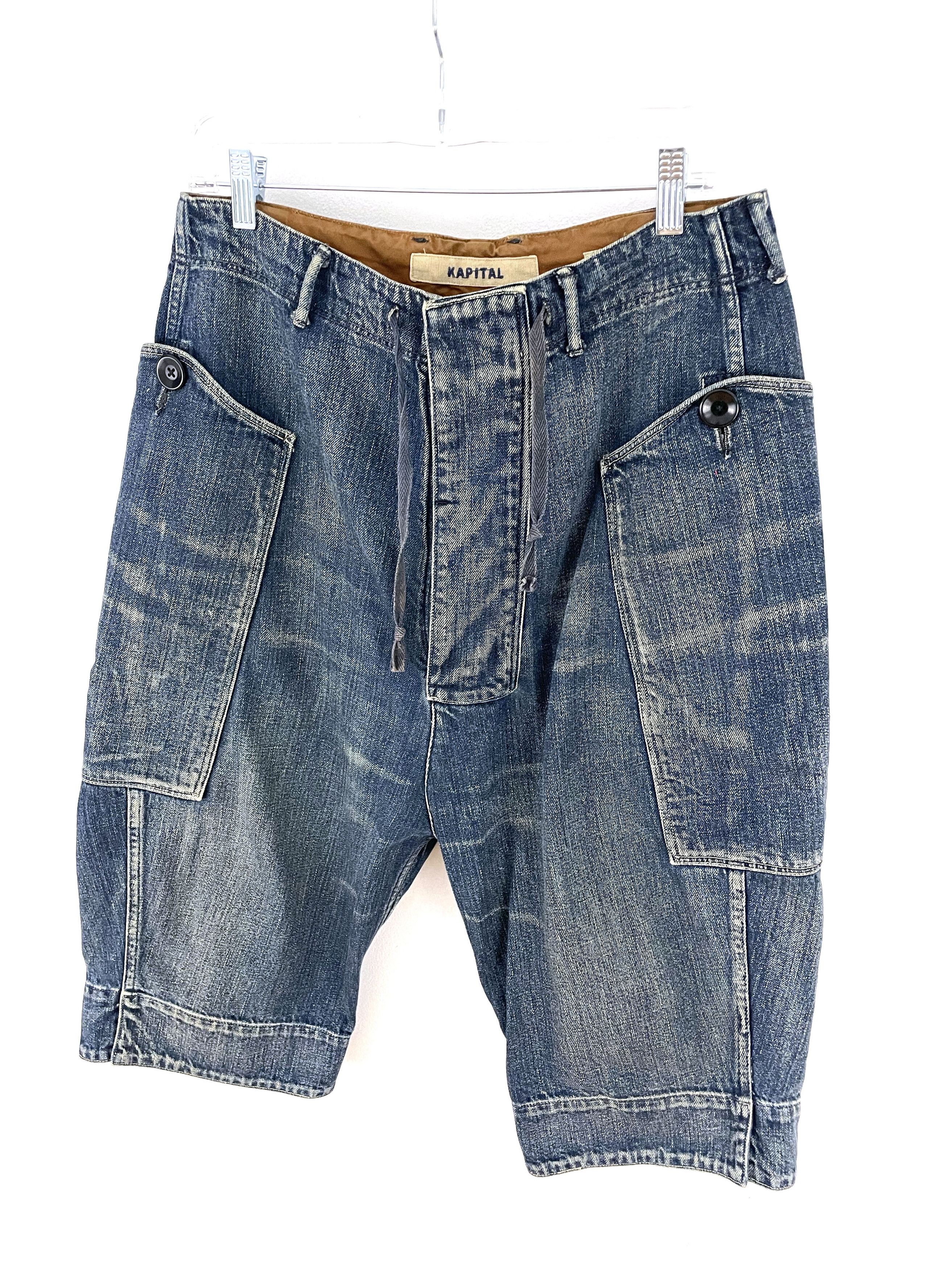 Kapital Denim Shorts Size US 32 / EU 48 - 2 Thumbnail