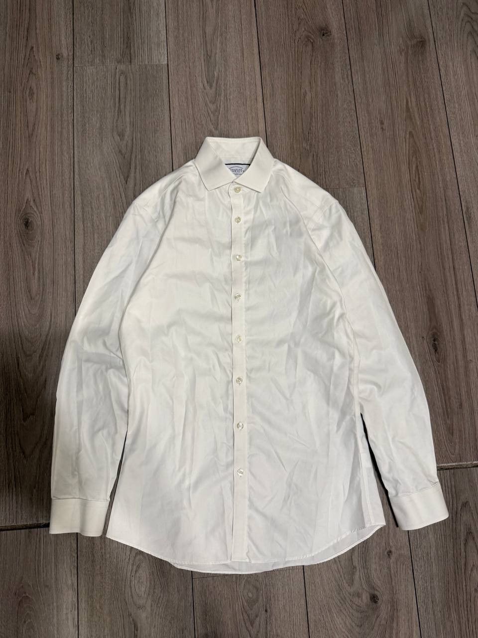 Charles Tyrwhitt charles tyrwhitt shirt mens white 15/33 Super slim fit Size US S / EU 44-46 / 1 - 1 Thumbnail