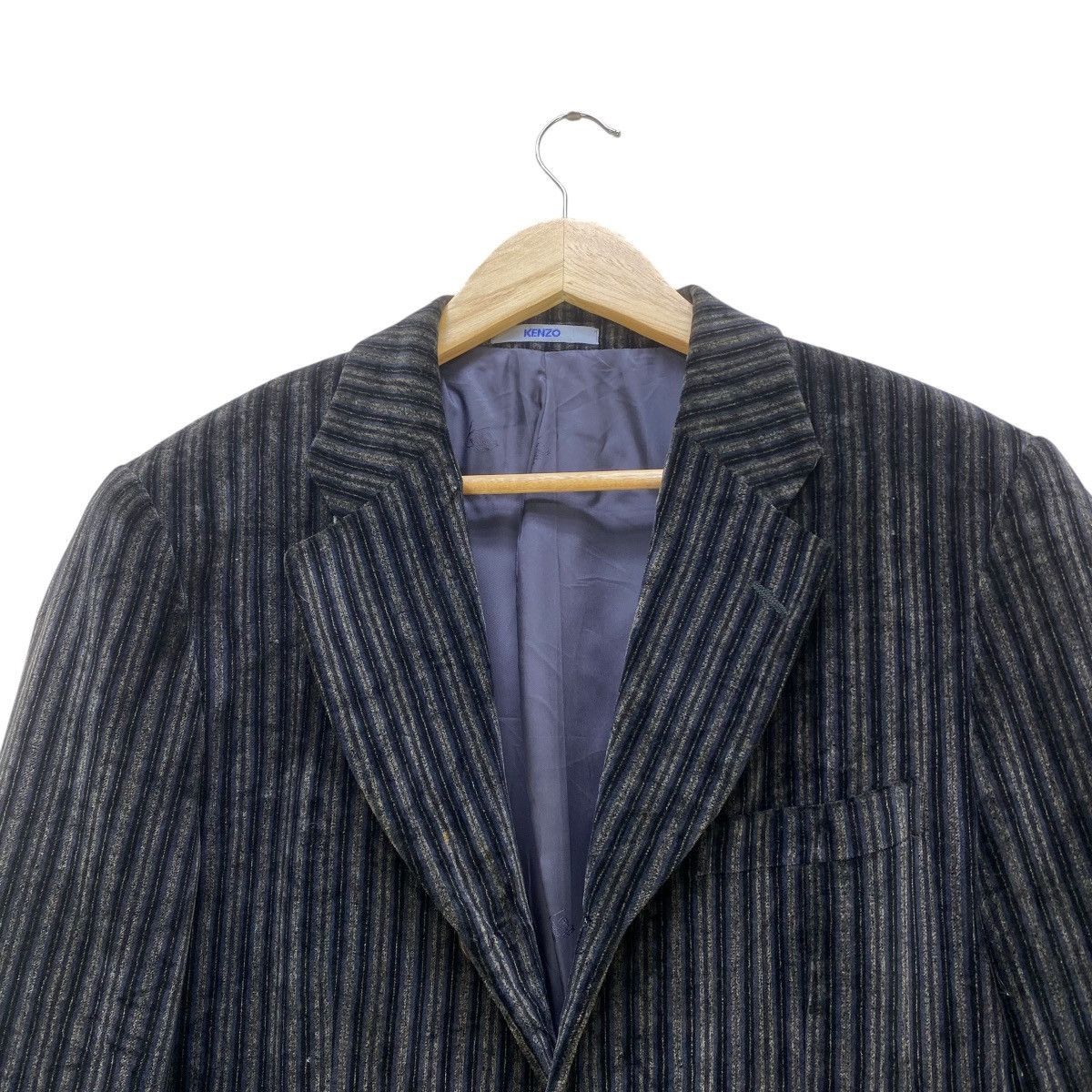 Kenzo 🔥Vintage Kenzo Stripe Jacket Size US M / EU 48-50 / 2 - 3 Thumbnail