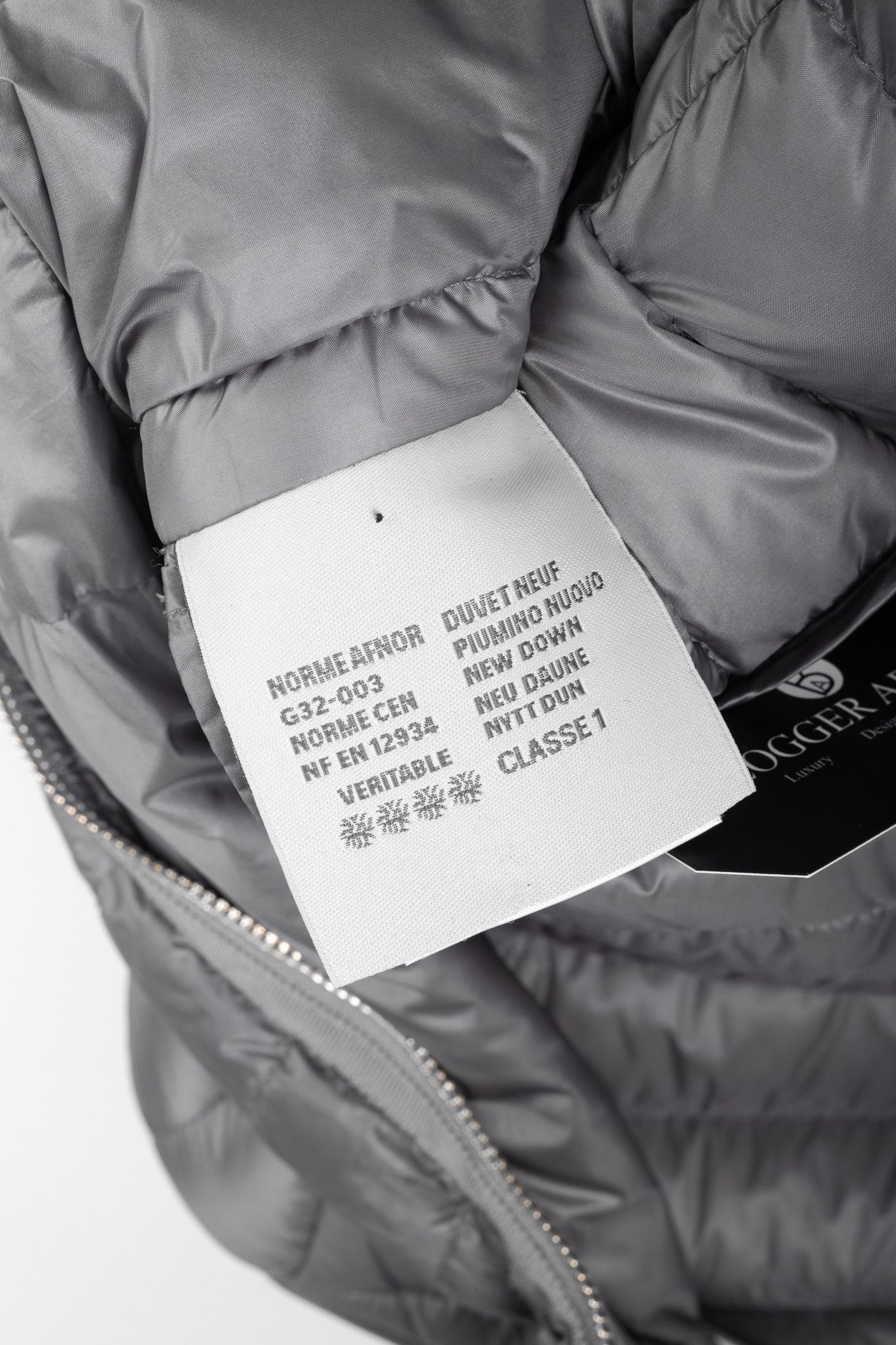 Moncler Moncler Longue Saison Bogue Grey Nylon Puffer Coat Size L / US 10 / IT 46 - 16 Thumbnail