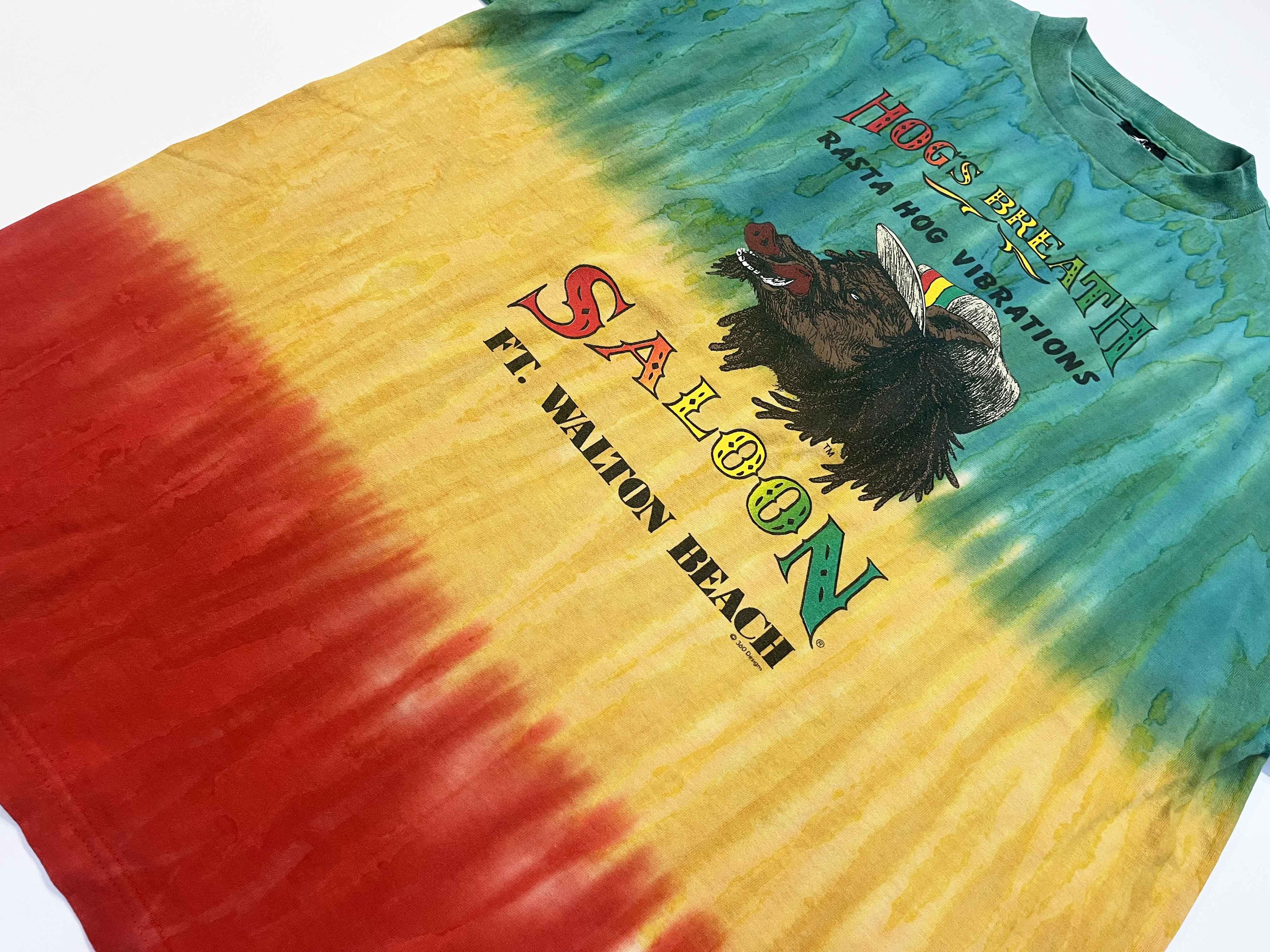 Vintage Vintage Hog's Breath Saloon Key West All Over Print T-Shirt Size US XL / EU 56 / 4 - 8 Thumbnail