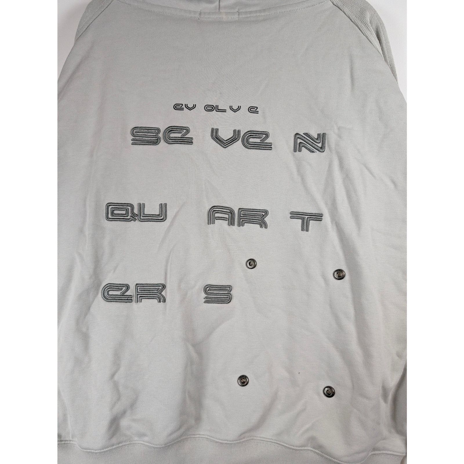 Unknown London Evolve x Seven Quarters Snap On Pocket Heavyweight Hoodie XL Size US XL / EU 56 / 4 - 6 Thumbnail