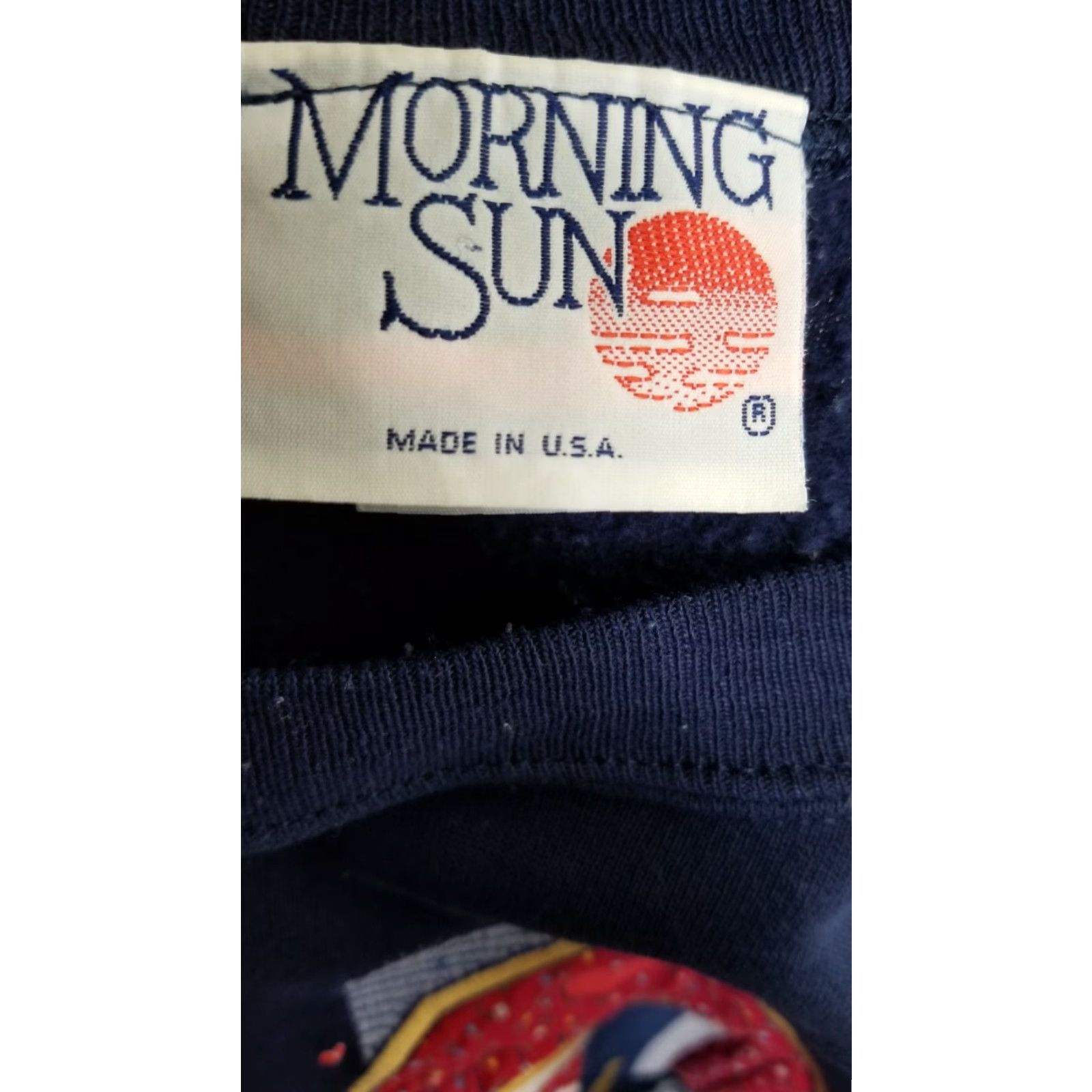Vintage VINTAGE Morning Sun Crewneck Sweatshirt M Blue Farm Animals Grandma Womens Size M / US 6-8 / IT 42-44 - 4 Thumbnail