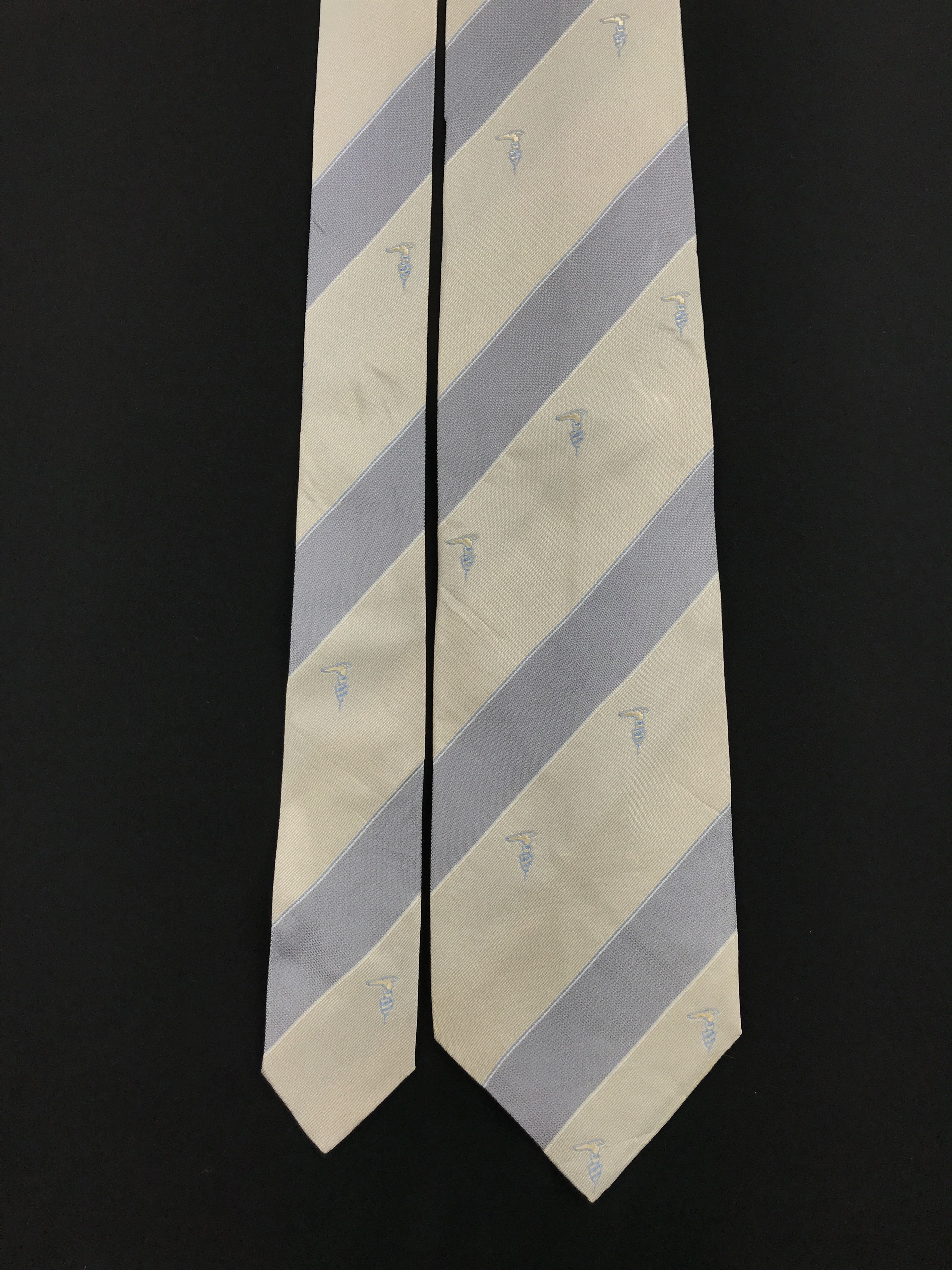 Trussardi × Vintage Vintage Trussardi Silk Necktie Size ONE SIZE - 3 Thumbnail