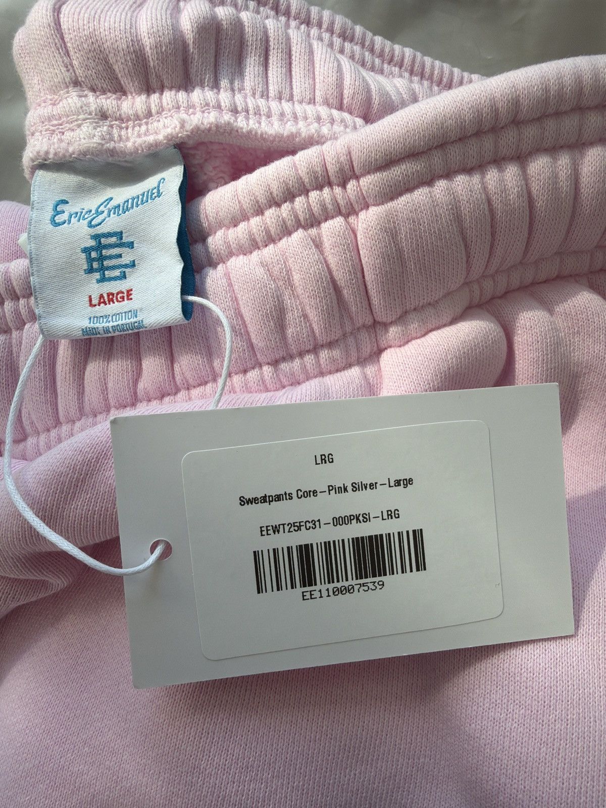 Eric Emanuel Eric Emanuel EE Sweatpants Pink w baby blue Large Size US 32 / EU 48 - 2 Thumbnail