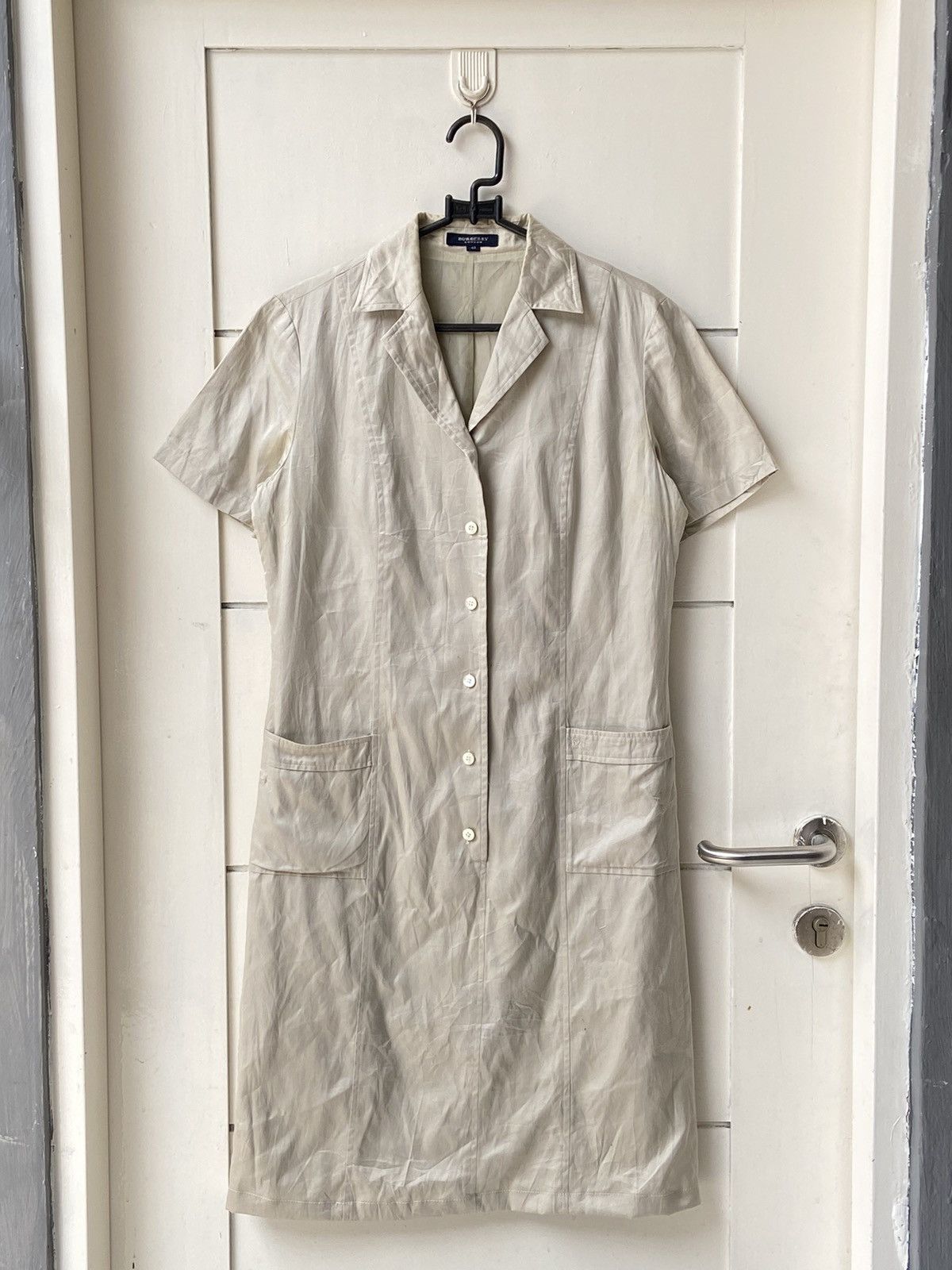 Burberry BURBERRY London Midi Dress Size XS / US 0-2 / IT 36-38 - 9 Thumbnail