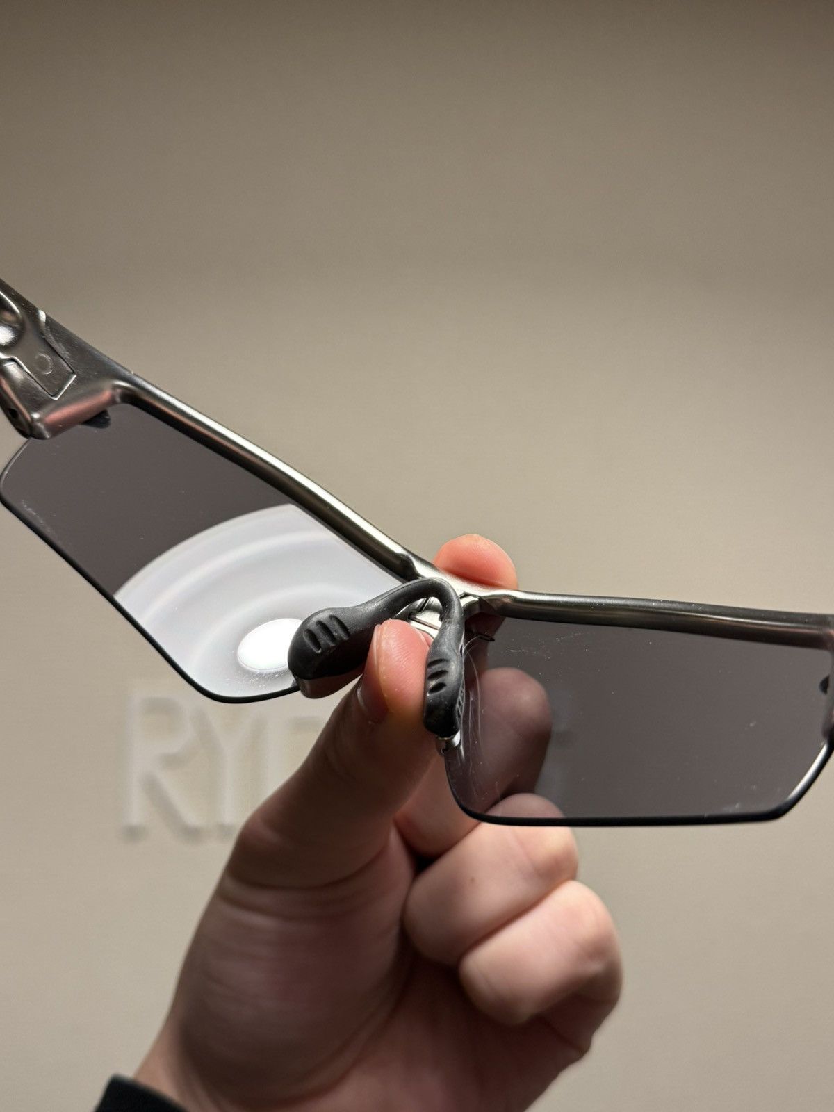 Oakley OAKLEY RADAR POLISHED ALUMINUM SUNGLASSES Size ONE SIZE - 5 Thumbnail