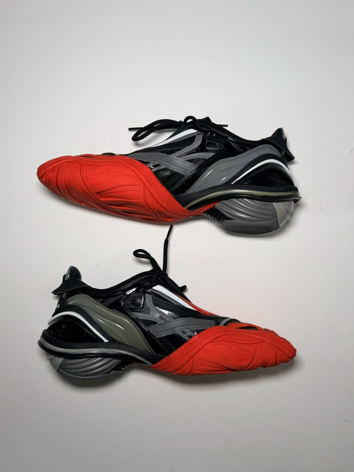 Balenciaga Balenciaga Tyrex Low Black Red 40 Rare 617517W2CB11060 Size US 10 / IT 40 - 6 Thumbnail