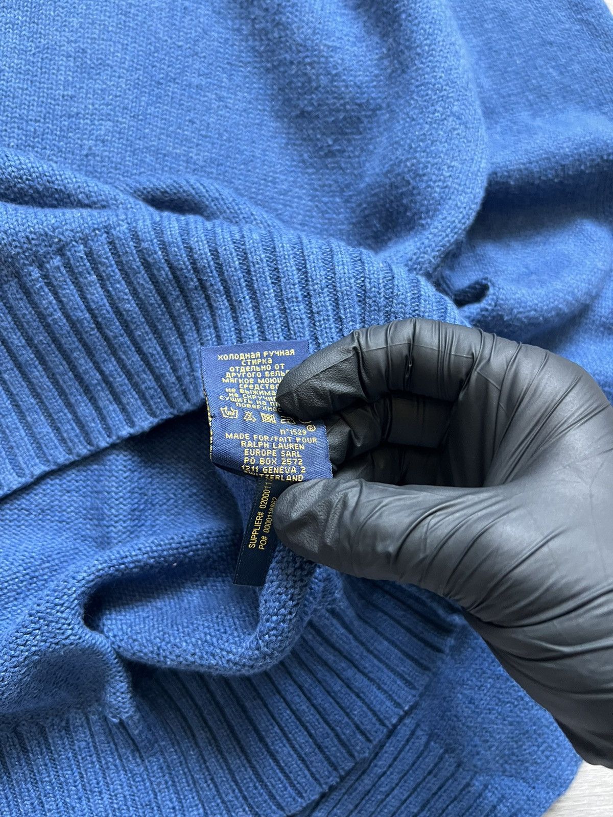 Ralph Lauren Vintage POLO RALPH LAUREN 1/4 Zip Sweater Old Money Size US L / EU 52-54 / 3 - 7 Thumbnail