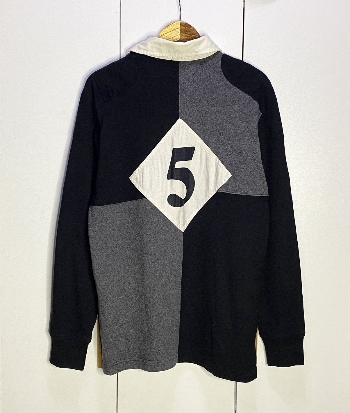 Tommy Hilfiger Tommy Hilfiger Polo Sweatshirt | Black Medium Size US M / EU 48-50 / 2 - 2 Thumbnail