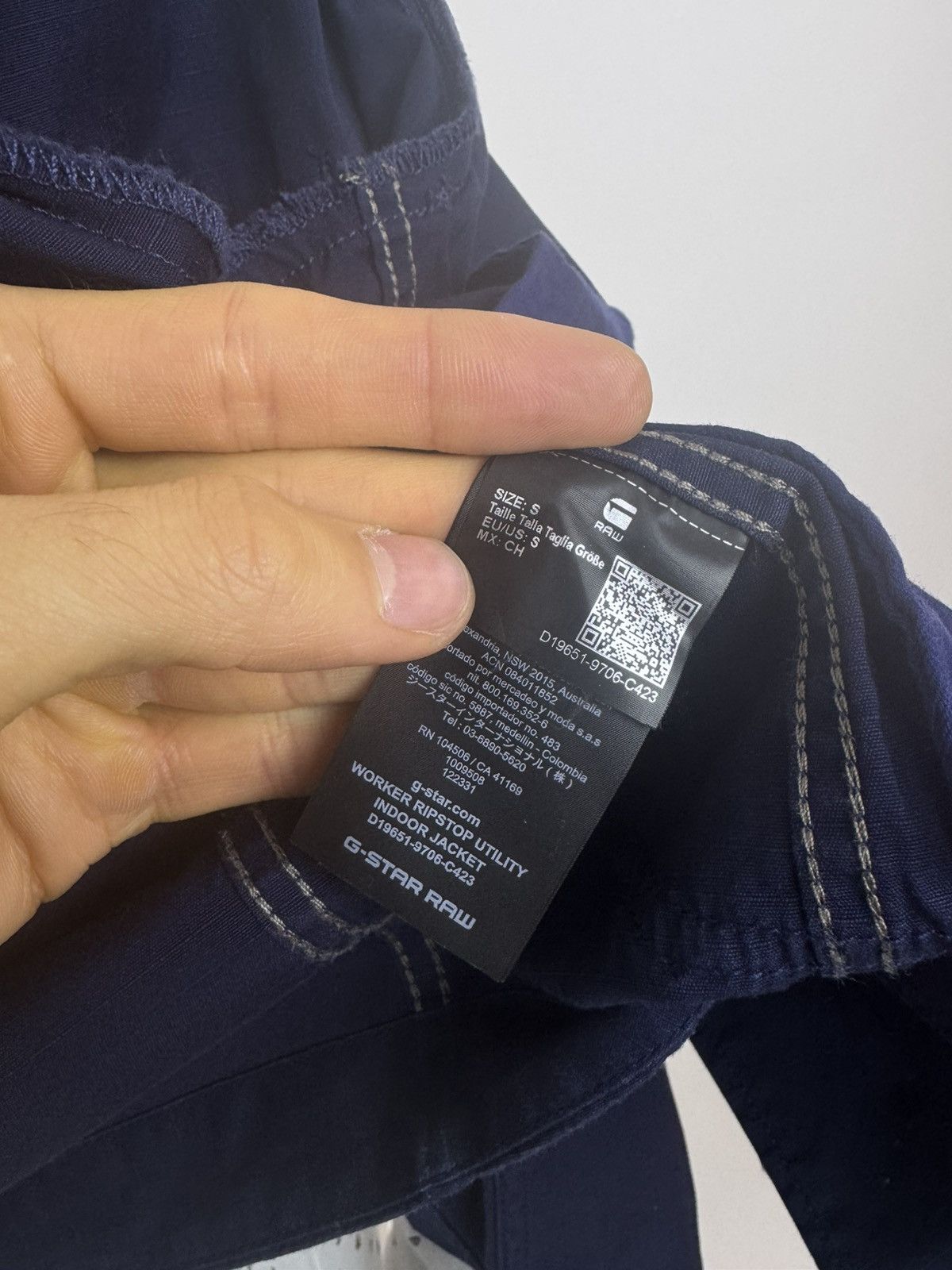 G-Star G-star Worker Ripstop Utility Indoor Jacket Amekaji Style Size 38S - 8 Thumbnail