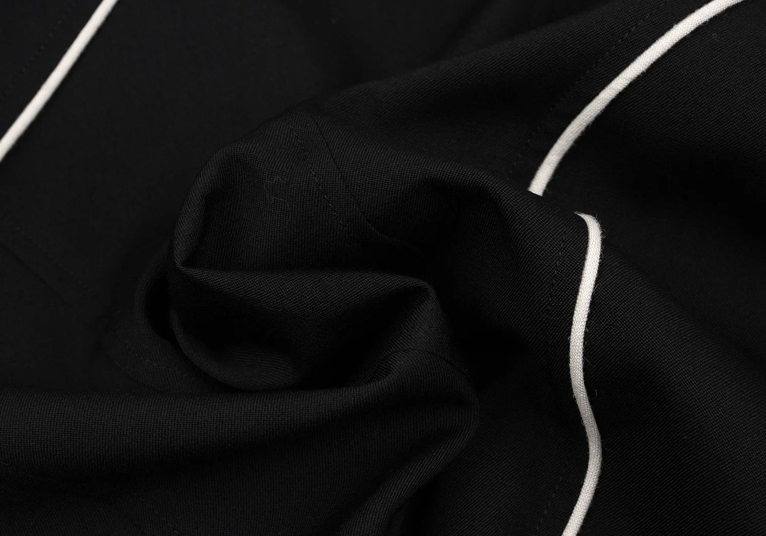 Yohji Yamamoto Yohji Yamamoto Wool Gabardine Jacket Black Size US M / EU 48-50 / 2 - 16 Thumbnail