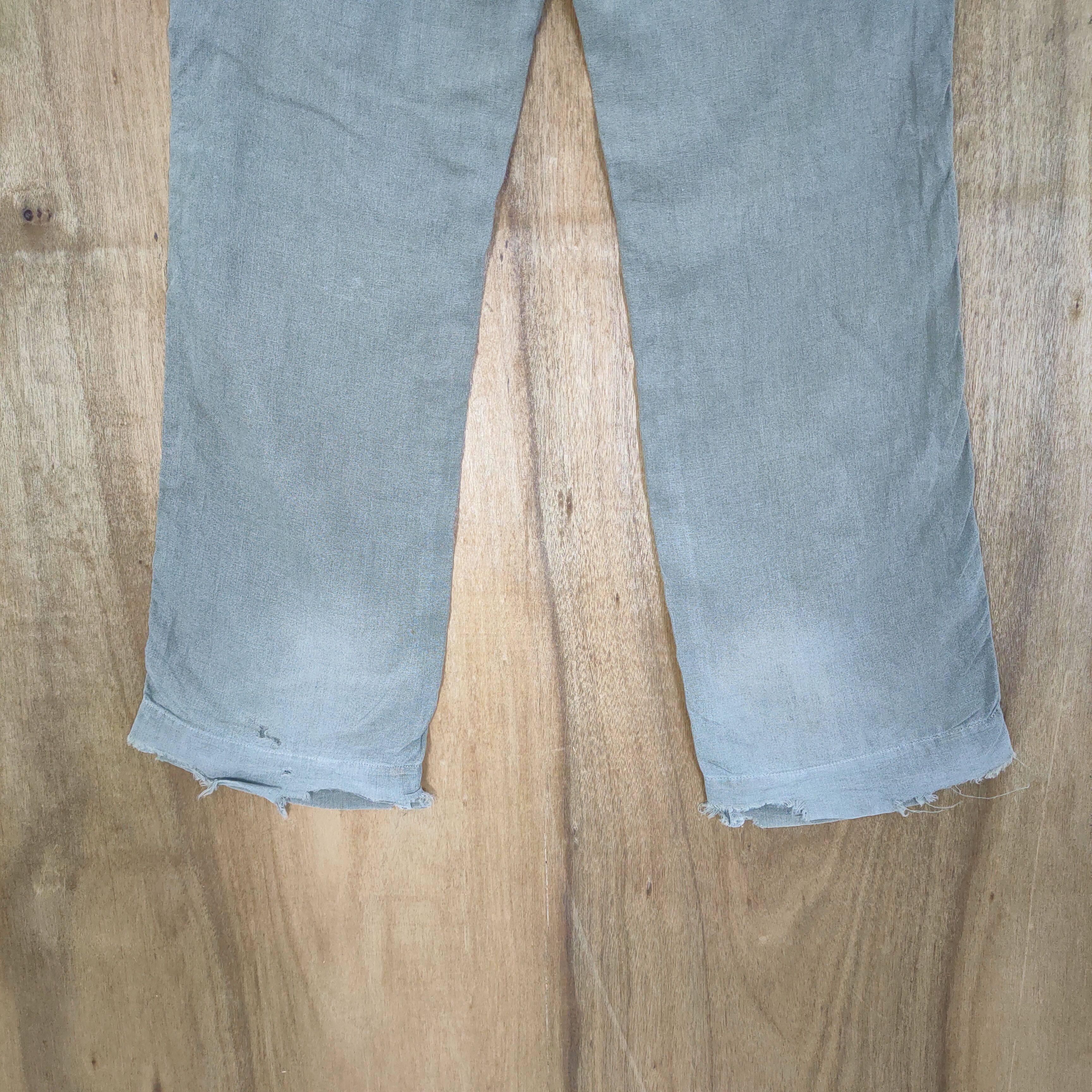 Japanese Brand JOURNAL FADED BUSH PANTS Size US 30 / EU 46 - 9 Thumbnail