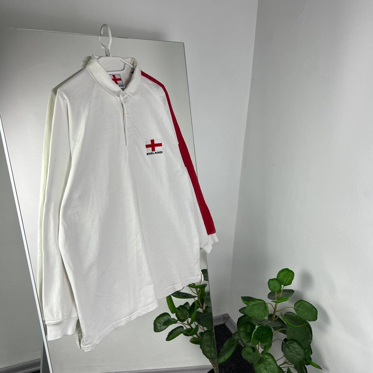 Vintage England Rugby Vintage Streetwear Y2K Style Baggy Size US XL / EU 56 / 4 - 1 Thumbnail