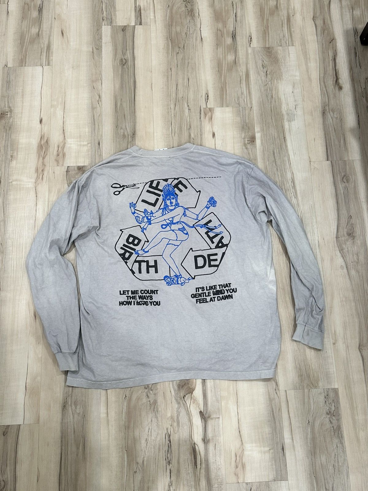 Online Ceramics Online Ceramics x Denim Tears Rare XXL Light Blue Size US XXL / EU 58 / 5 - 5 Thumbnail