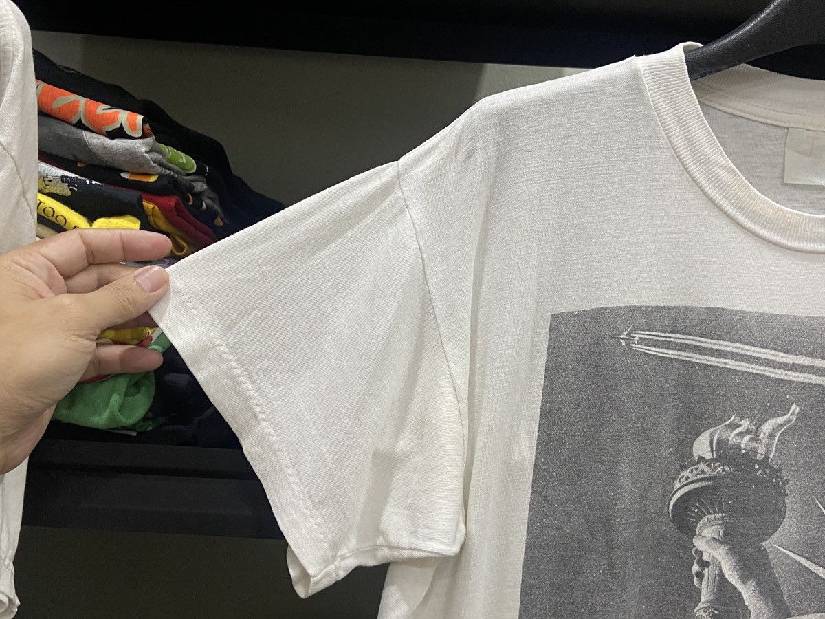 Band Tees × Vintage Vintage 80s 90s Statue of Liberty New york Rock TShirt Size US XL / EU 56 / 4 - 5 Thumbnail