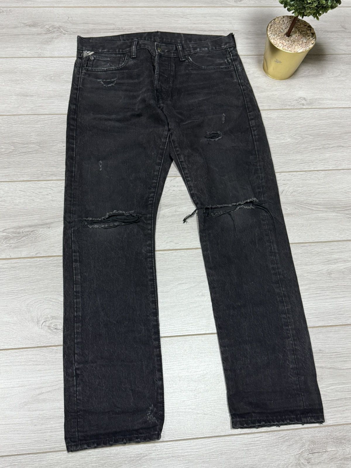 Polo Ralph Lauren Ralph Lauren RARE Denim & Supply USA 🇺🇸 flag vintage jeans Size US 34 / EU 50 - 6 Thumbnail