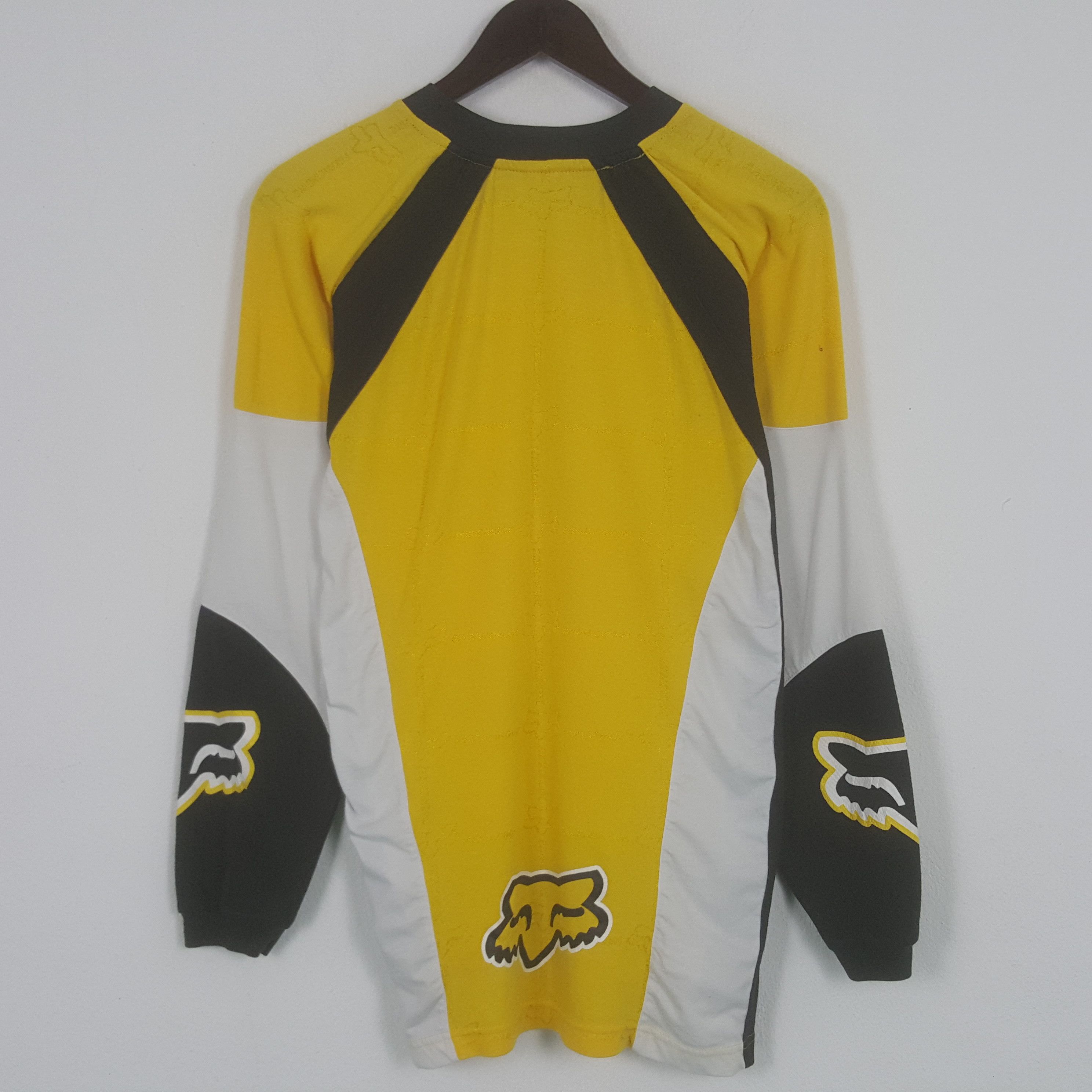 Fox Racing × Vintage Vintage Fox Motocross Jersey Tshirt Size US L / EU 52-54 / 3 - 3 Thumbnail