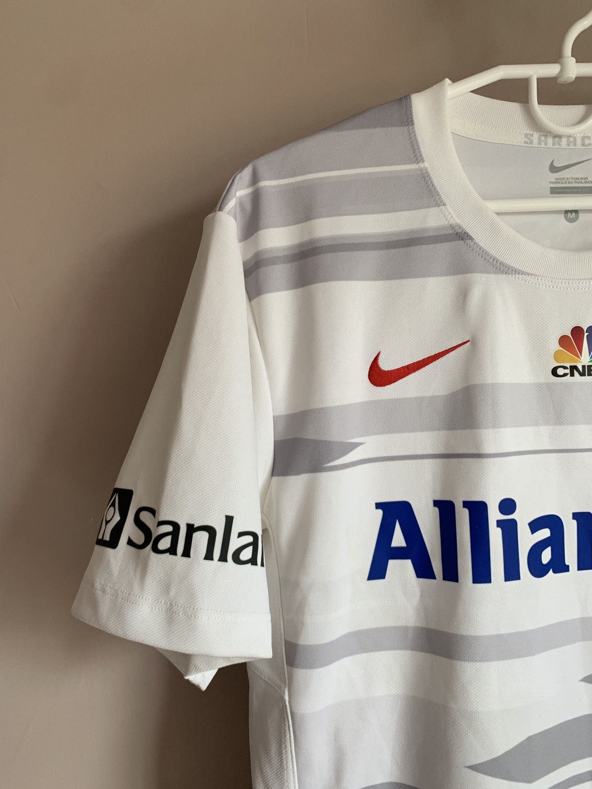 Nike Saracens 2014 Away Rugby Union Shirt Nike Jersey Size M Size US M / EU 48-50 / 2 - 3 Thumbnail