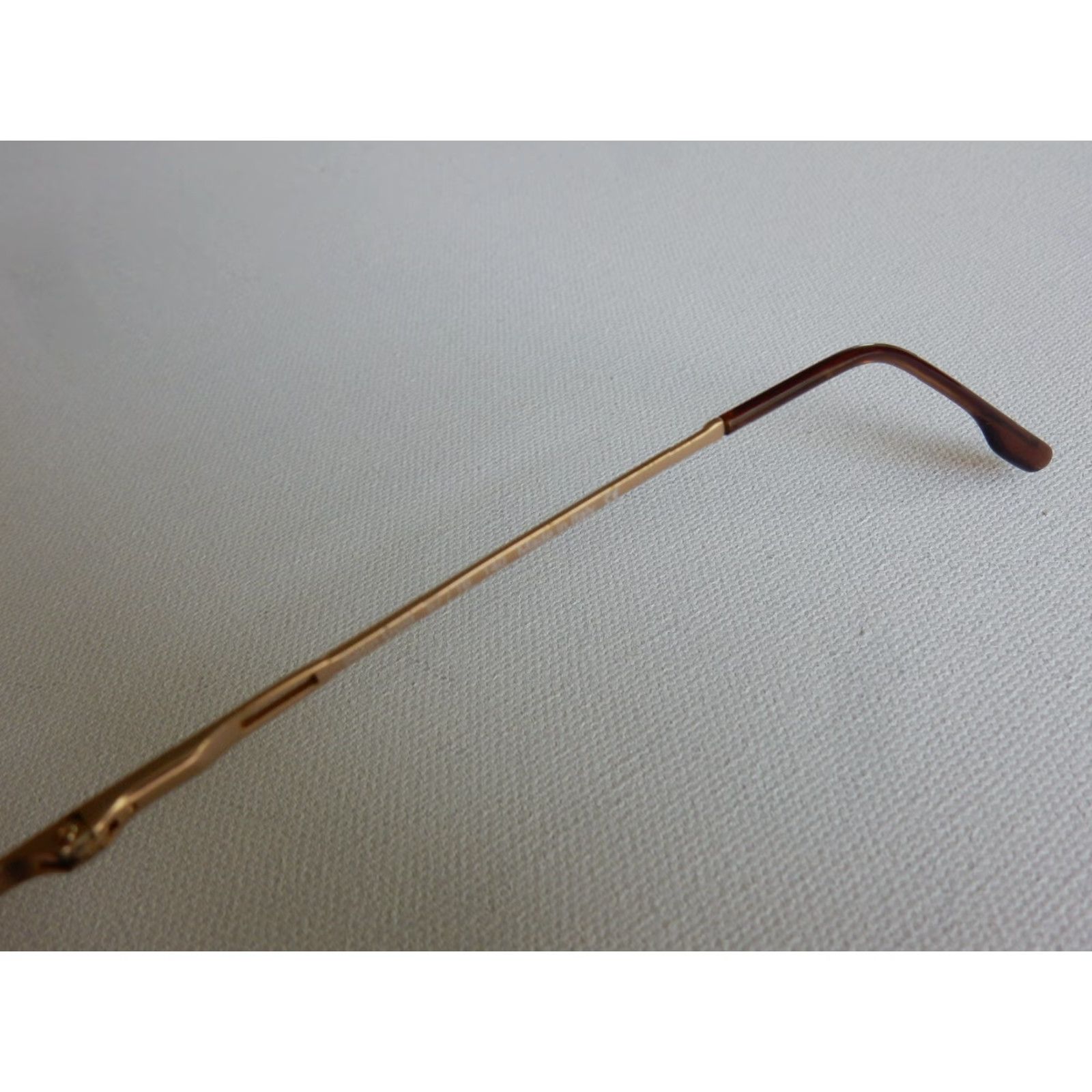 Vintage VINTAGE Kirkland Signature Sunglasses Frames Men Adult Gold 57x16 140 Chase Satin Size ONE SIZE - 5 Thumbnail