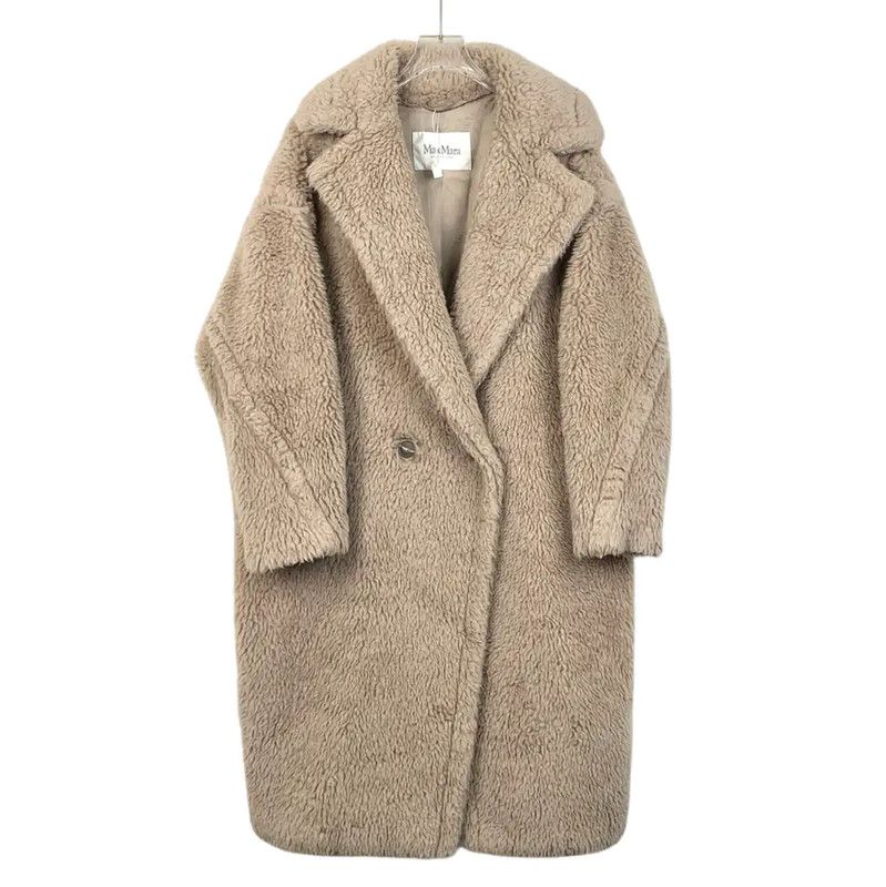 Max Mara MaxMara Beige Women's Coat 0089 Size S / US 4 / IT 40 - 1 Thumbnail