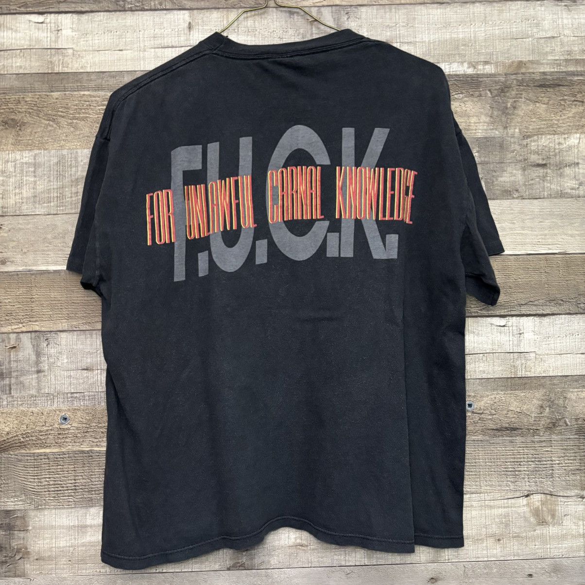 Band Tees Vintage 1991 Van Halen F.U.C.K. Tour band shirt Size US L / EU 52-54 / 3 - 2 Thumbnail
