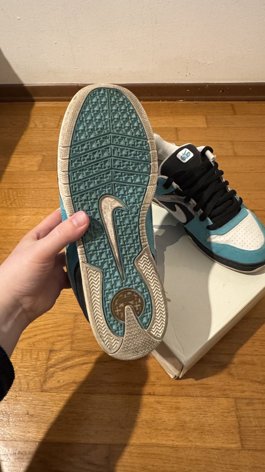 Nike Nike 6.0 Air Zoom Oncore Turquoise/Black Size US 10 / EU 43 - 9 Thumbnail