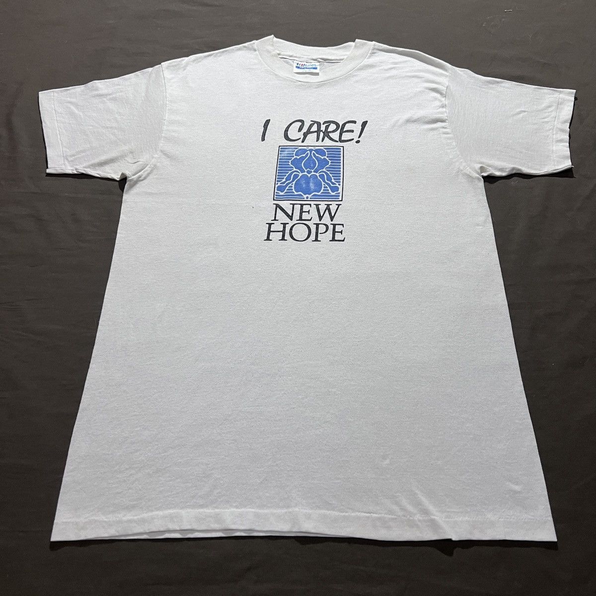 Vintage Vintage 90s I care new hope Christ Jesus God Holy Bible Tee Size US L / EU 52-54 / 3 - 2 Thumbnail