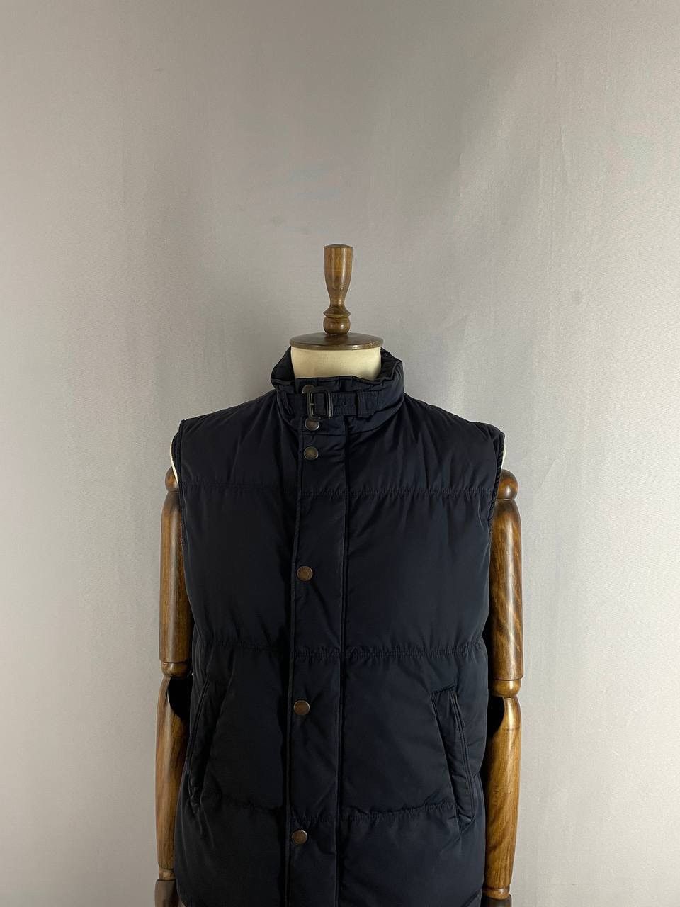 Burberry Burberry Brit Down Vest Navy Jacket Nova Check Size US L / EU 52-54 / 3 - 2 Thumbnail