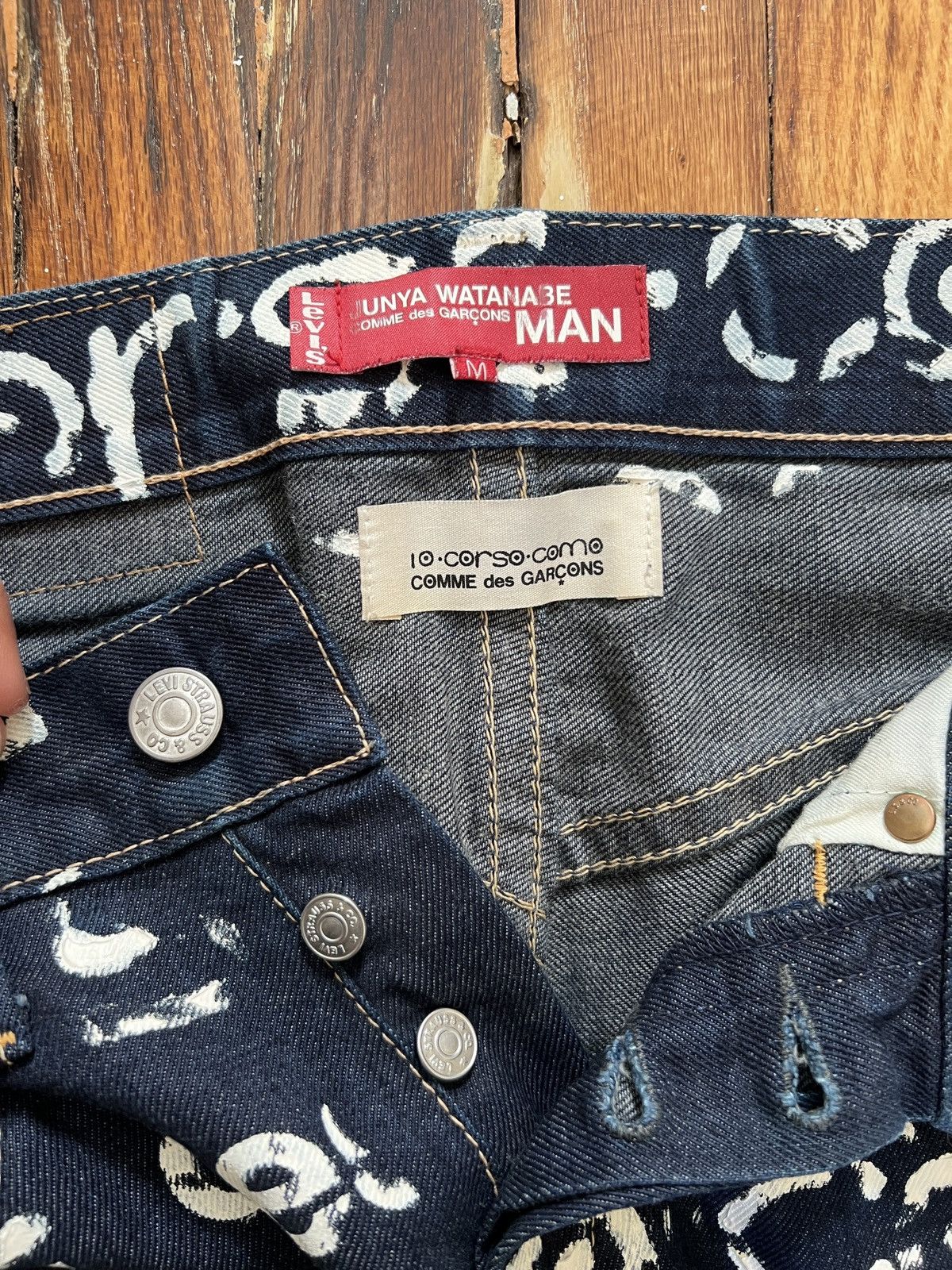 10 Corso Como × Comme des Garcons Comme Des Garcon x Corso Corso denim Size US 30 / EU 46 - 6 Thumbnail