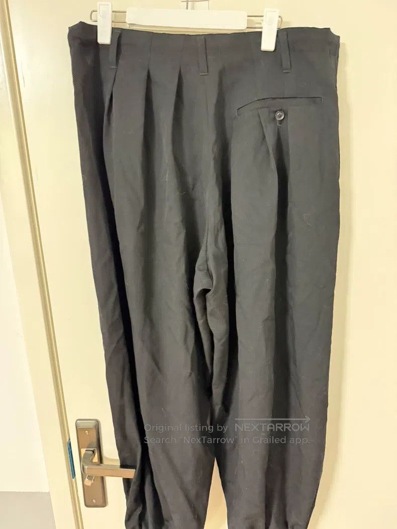 Yohji Yamamoto Yohji Yamamoto size 3 22ss Wool Barron Pants Size US 30 / EU 46 - 2 Thumbnail