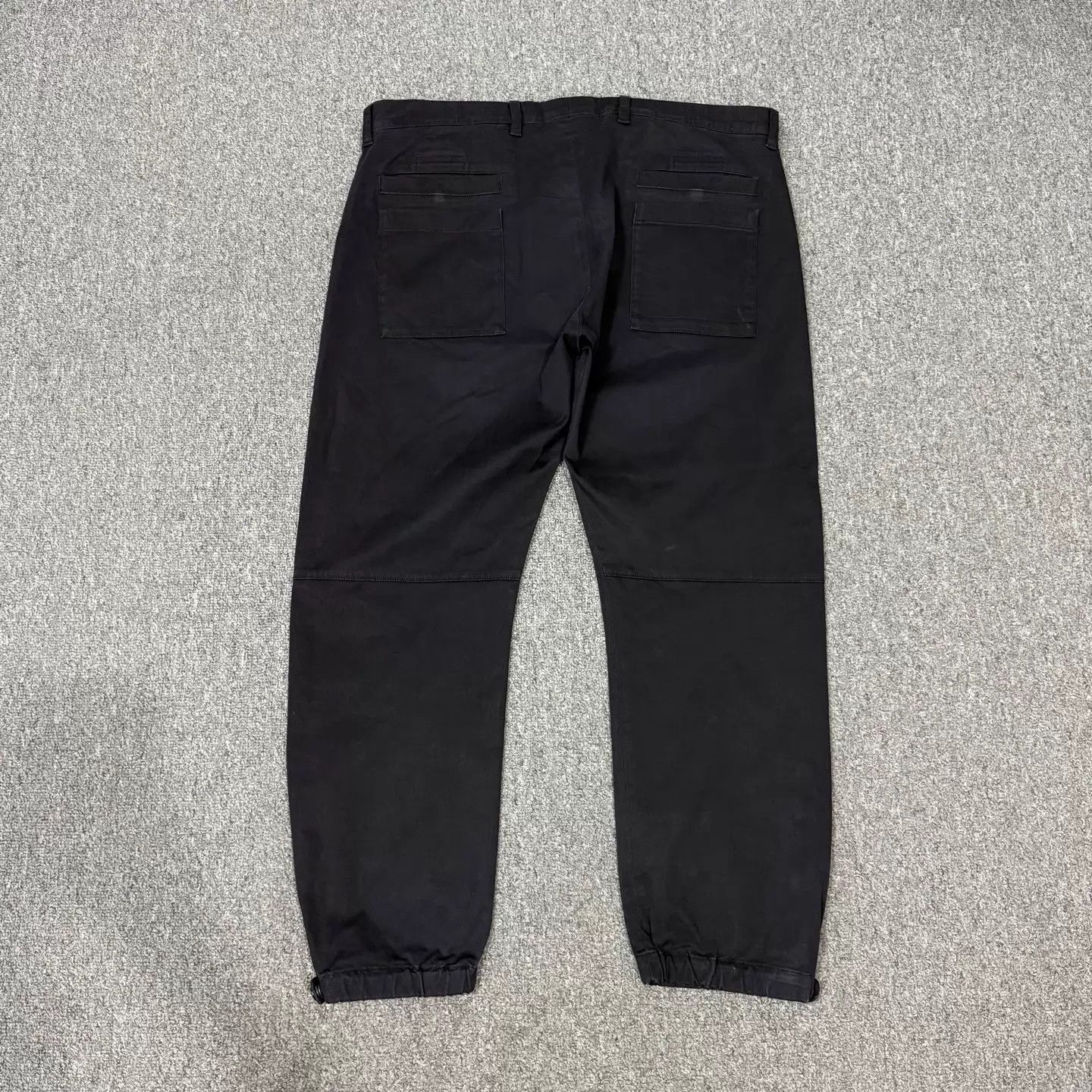 Prada Prada Black Zip Detail Chino Pants 52 95 New Size US 36 / EU 52 - 2 Thumbnail