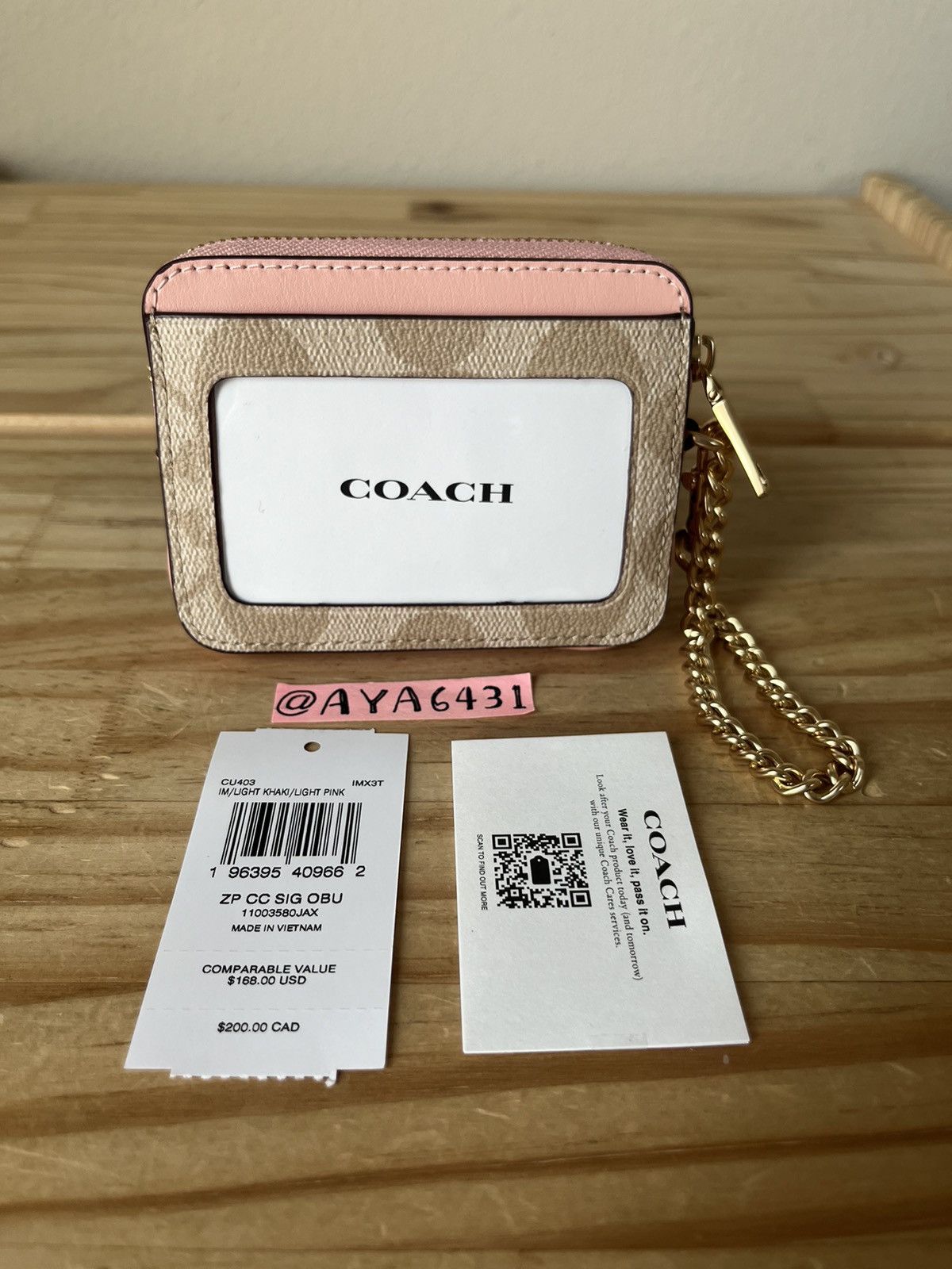 Coach Coach Card Case Size ONE SIZE - 2 Thumbnail
