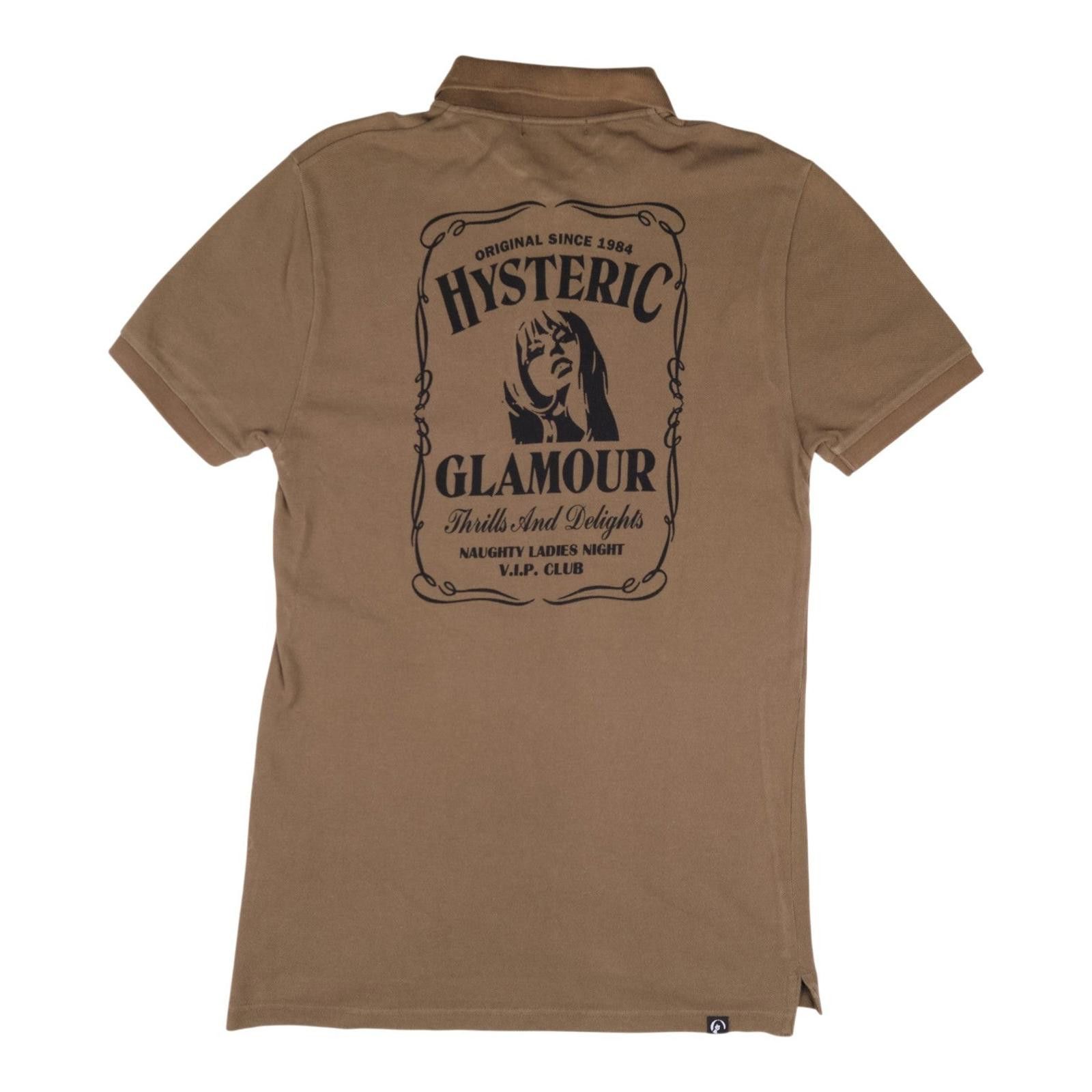 Hysteric Glamour Hysteric Glamour Thrills & Delights Brown Polo Size ONE SIZE - 2 Thumbnail