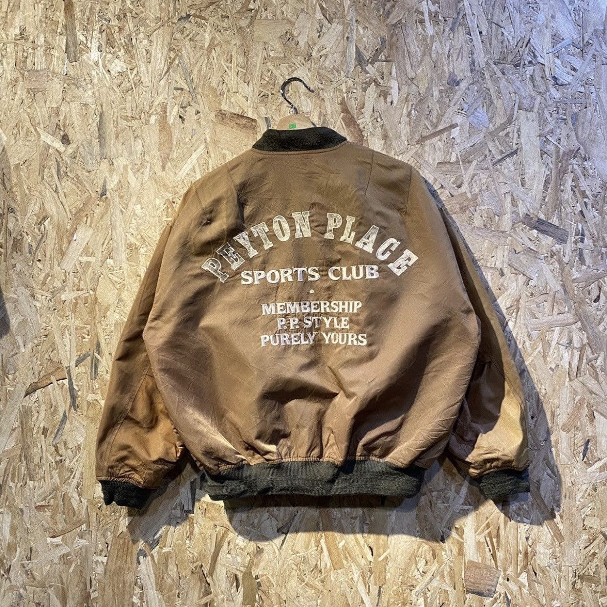 Japanese Brand × PPFM 🔥 VINTAGE PPFM PEYTON PLACE SPORTS VARSITY BOMBER Size US M / EU 48-50 / 2 - 1 Thumbnail